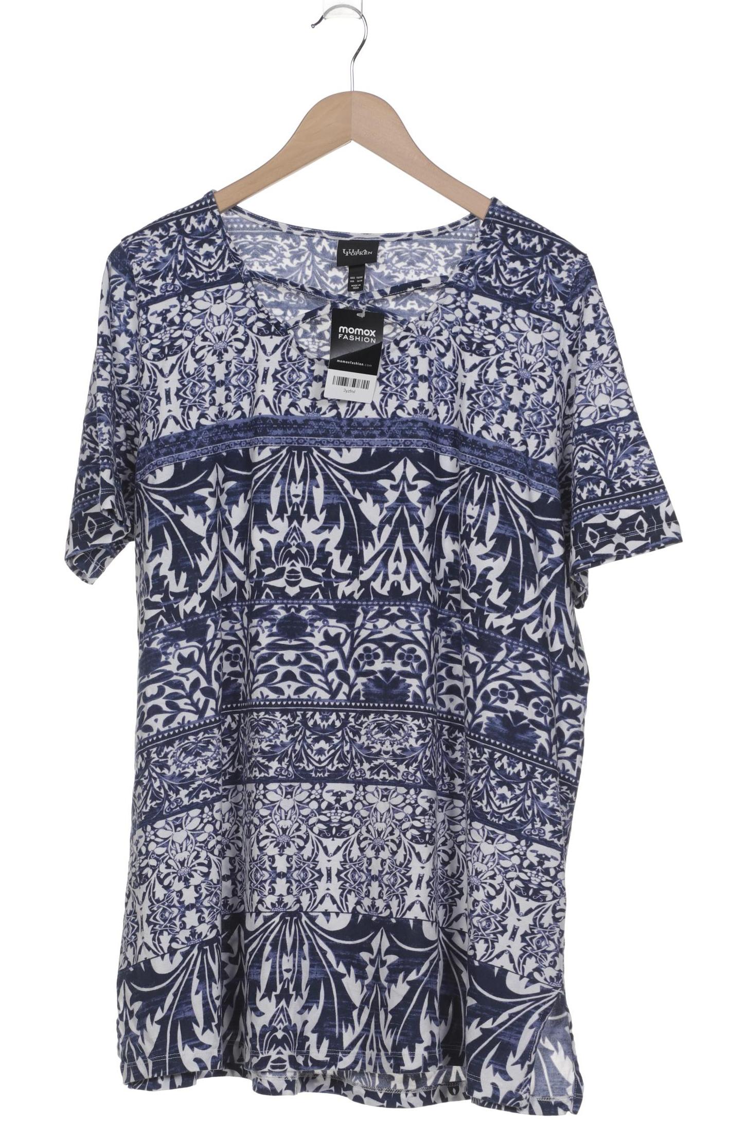 

Ulla Popken Damen T-Shirt, blau, Gr. 46