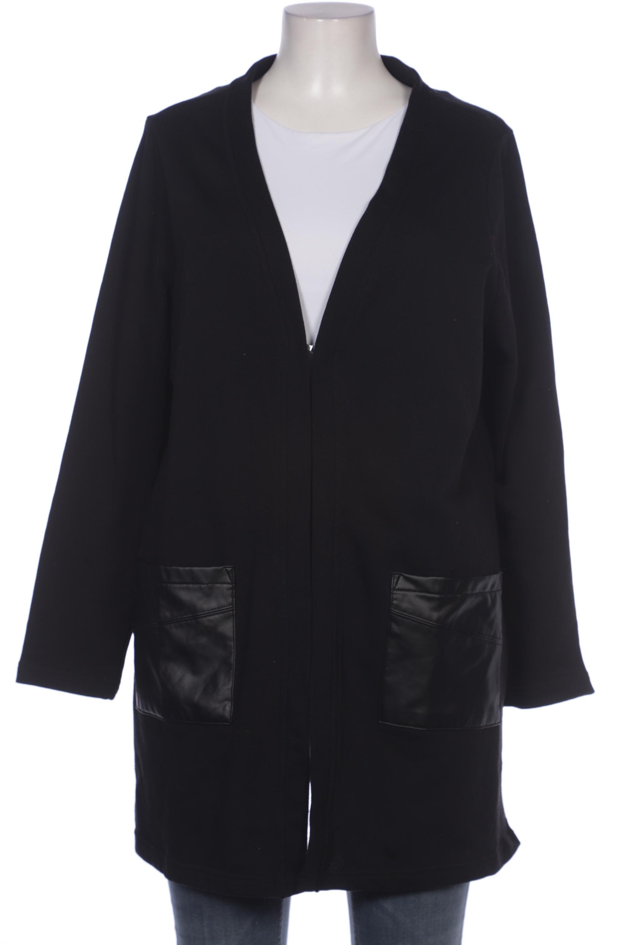 

Ulla Popken Damen Strickjacke, schwarz, Gr. 46