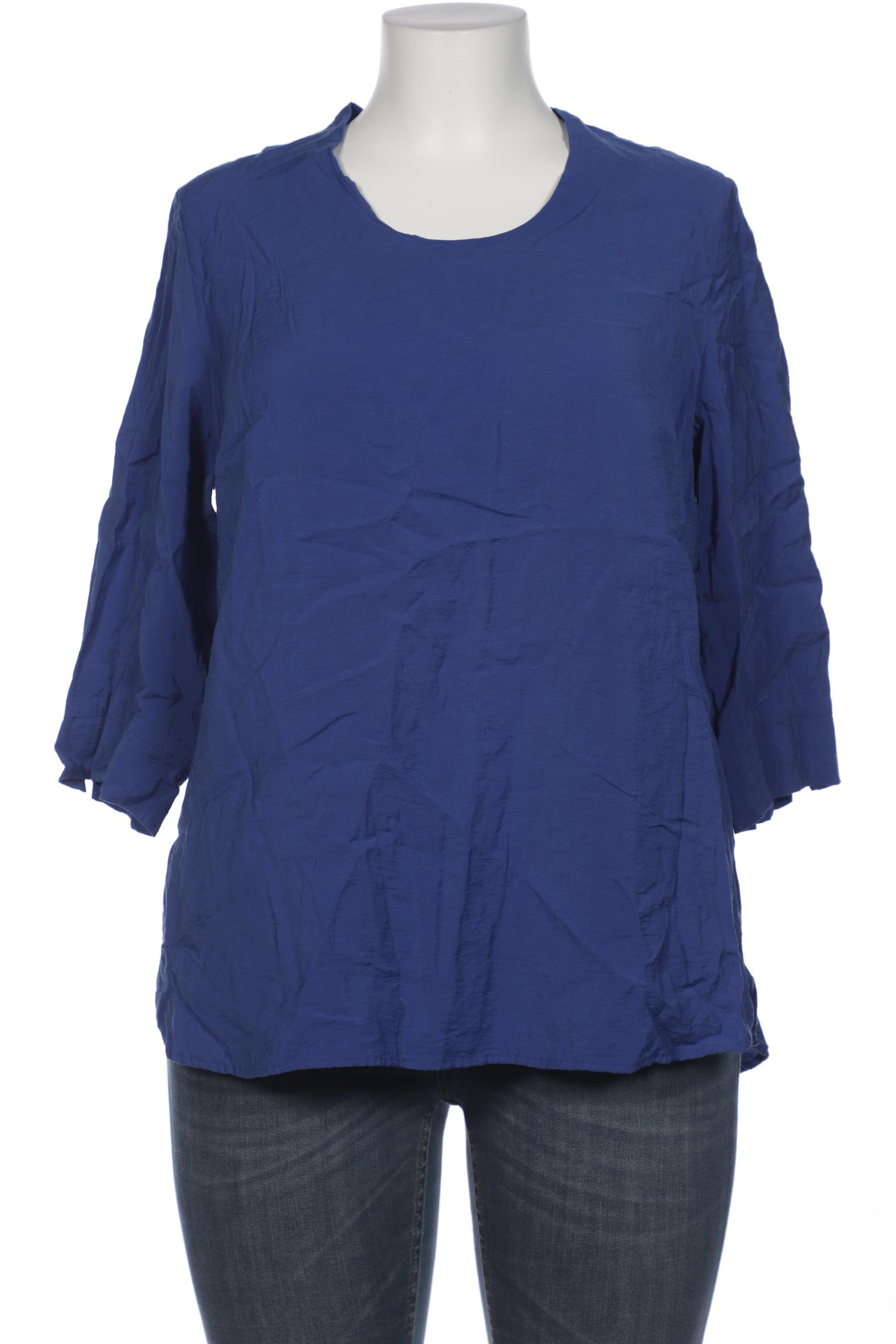 

Ulla Popken Damen Bluse, blau, Gr. 42