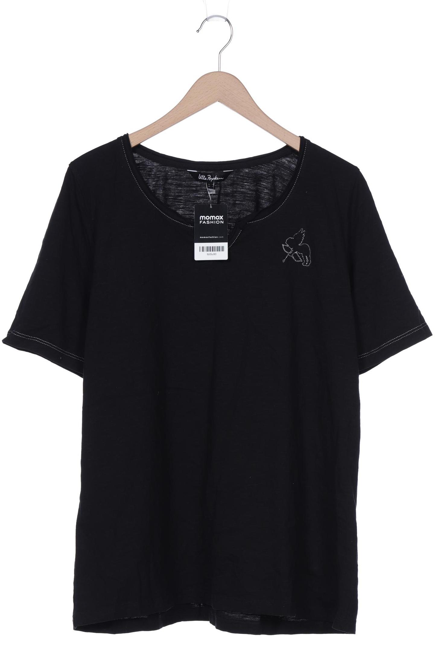 

Ulla Popken Damen T-Shirt, schwarz