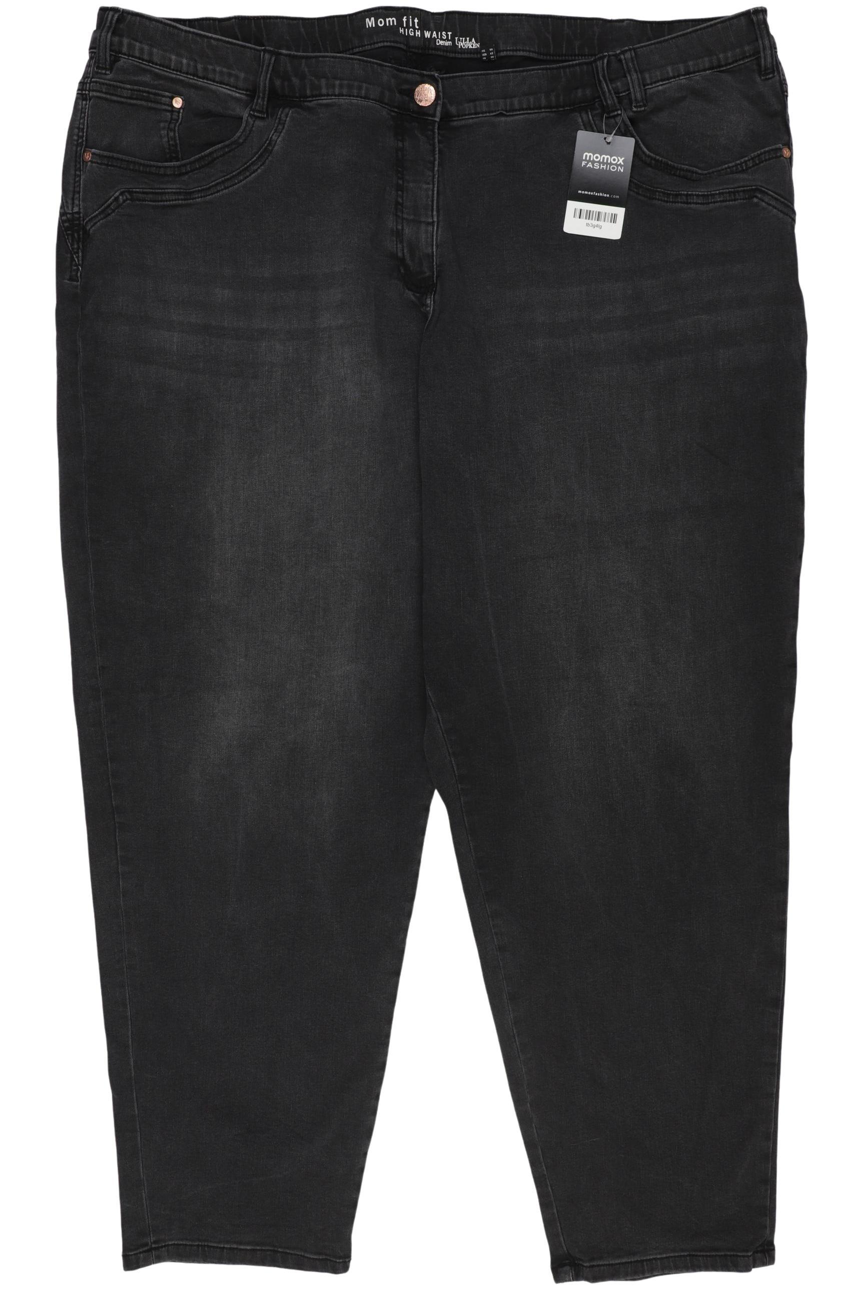 

Ulla Popken Damen Jeans, schwarz, Gr. 112
