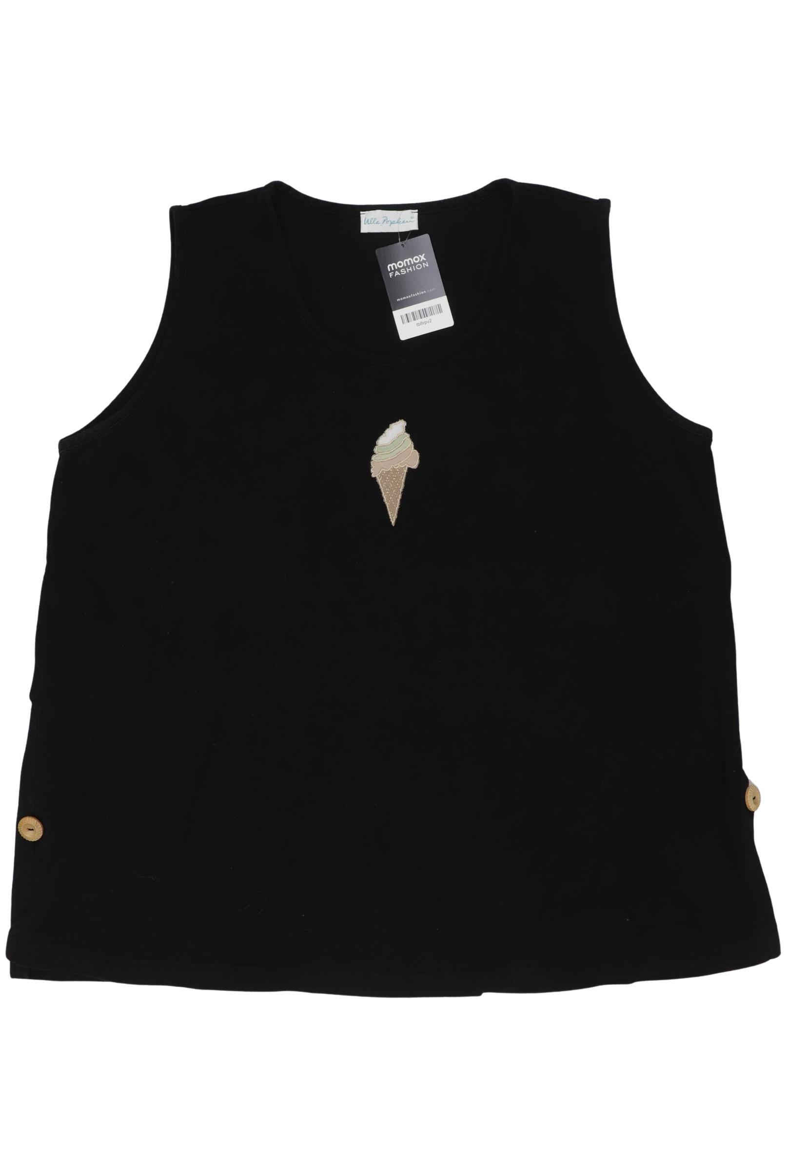 

Ulla Popken Damen Top, schwarz, Gr. 46