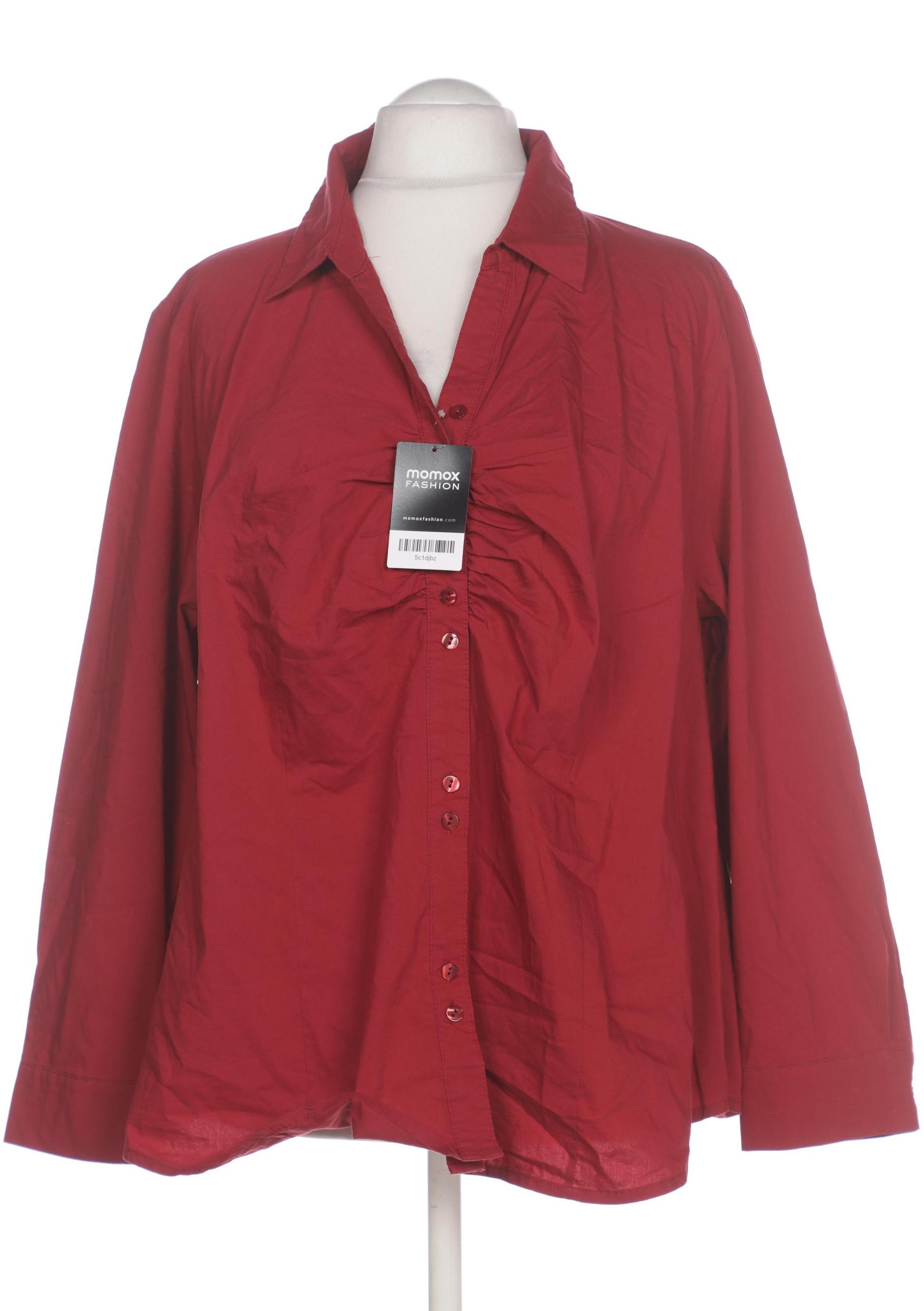 

Ulla Popken Damen Bluse, rot, Gr. 54