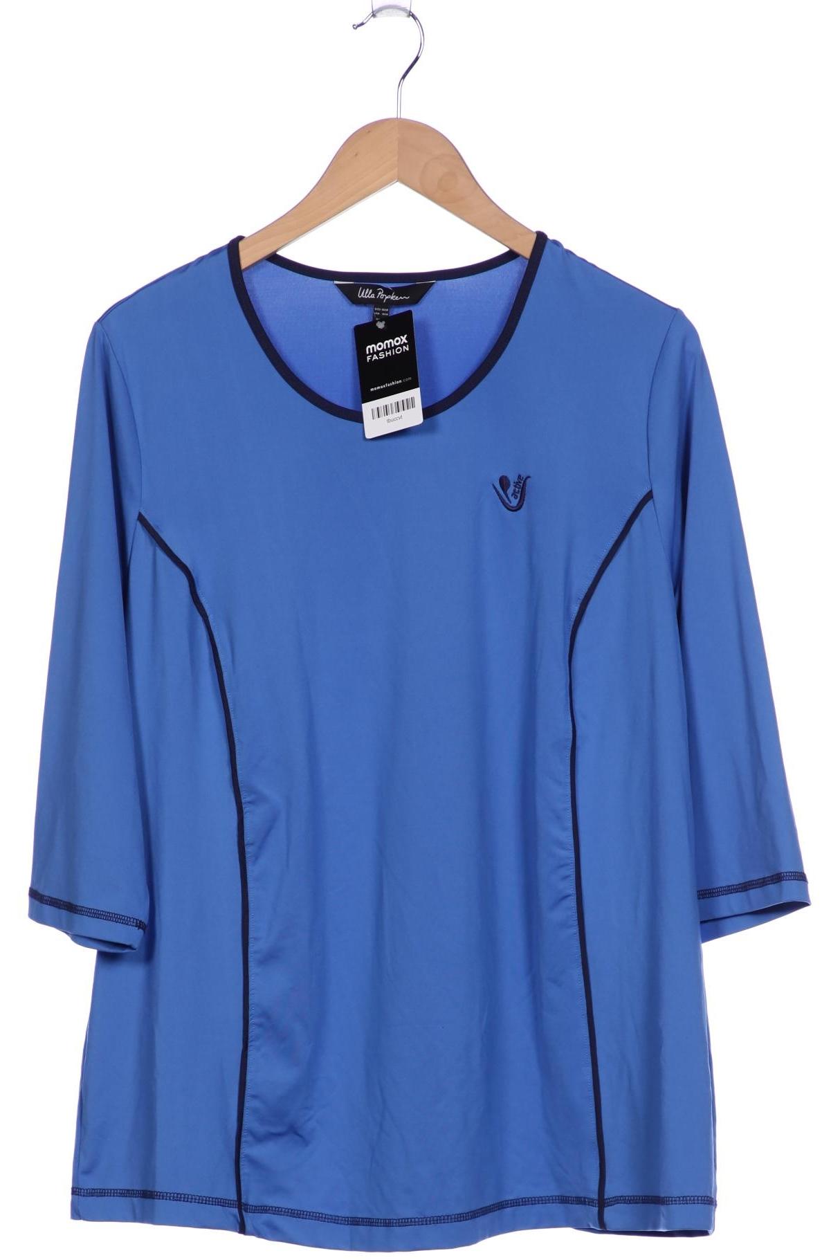 

Ulla Popken Damen Langarmshirt, blau, Gr. 46