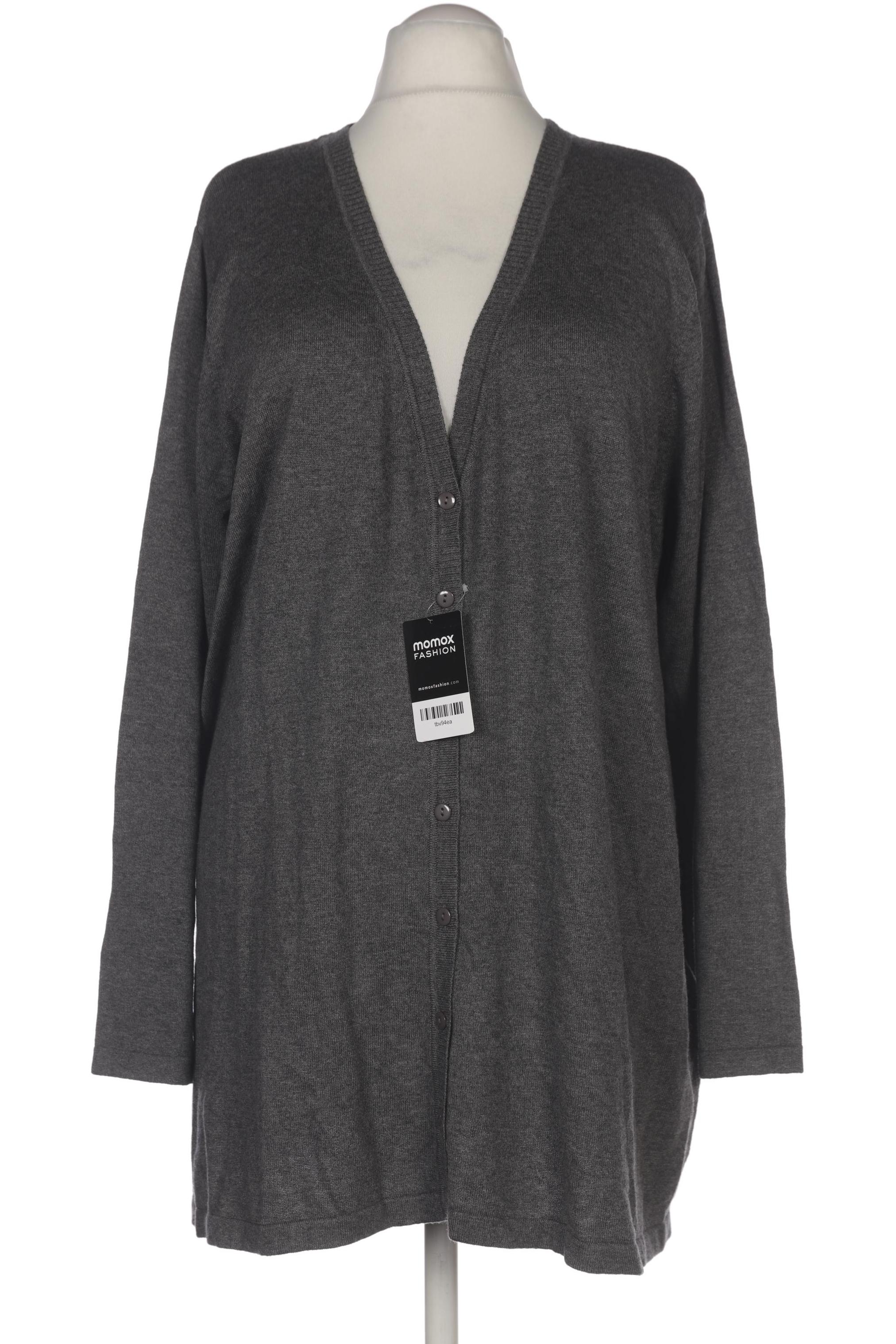 

Ulla Popken Damen Strickjacke, grau, Gr. 54