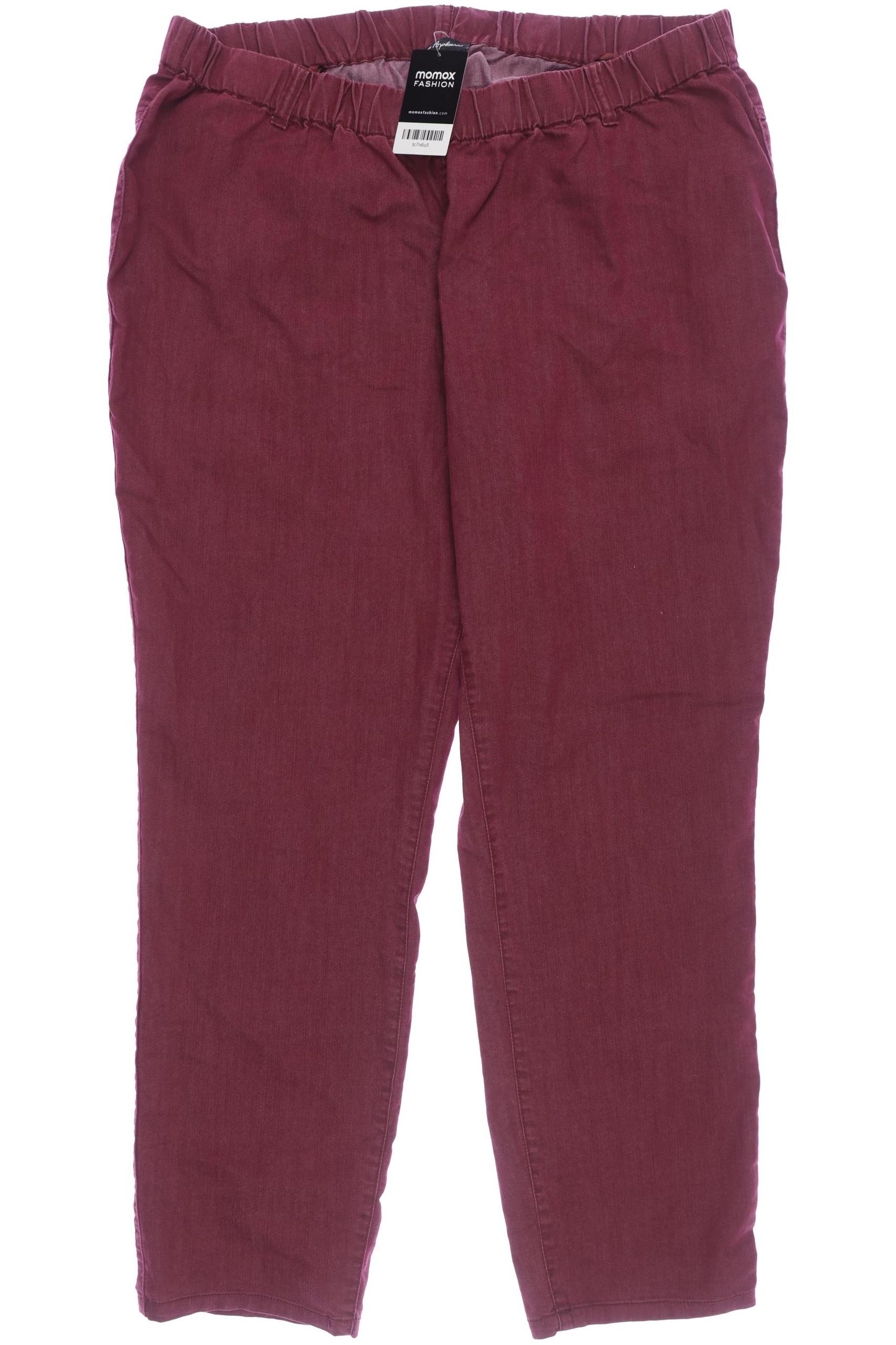 

Ulla Popken Damen Jeans, bordeaux, Gr. 52