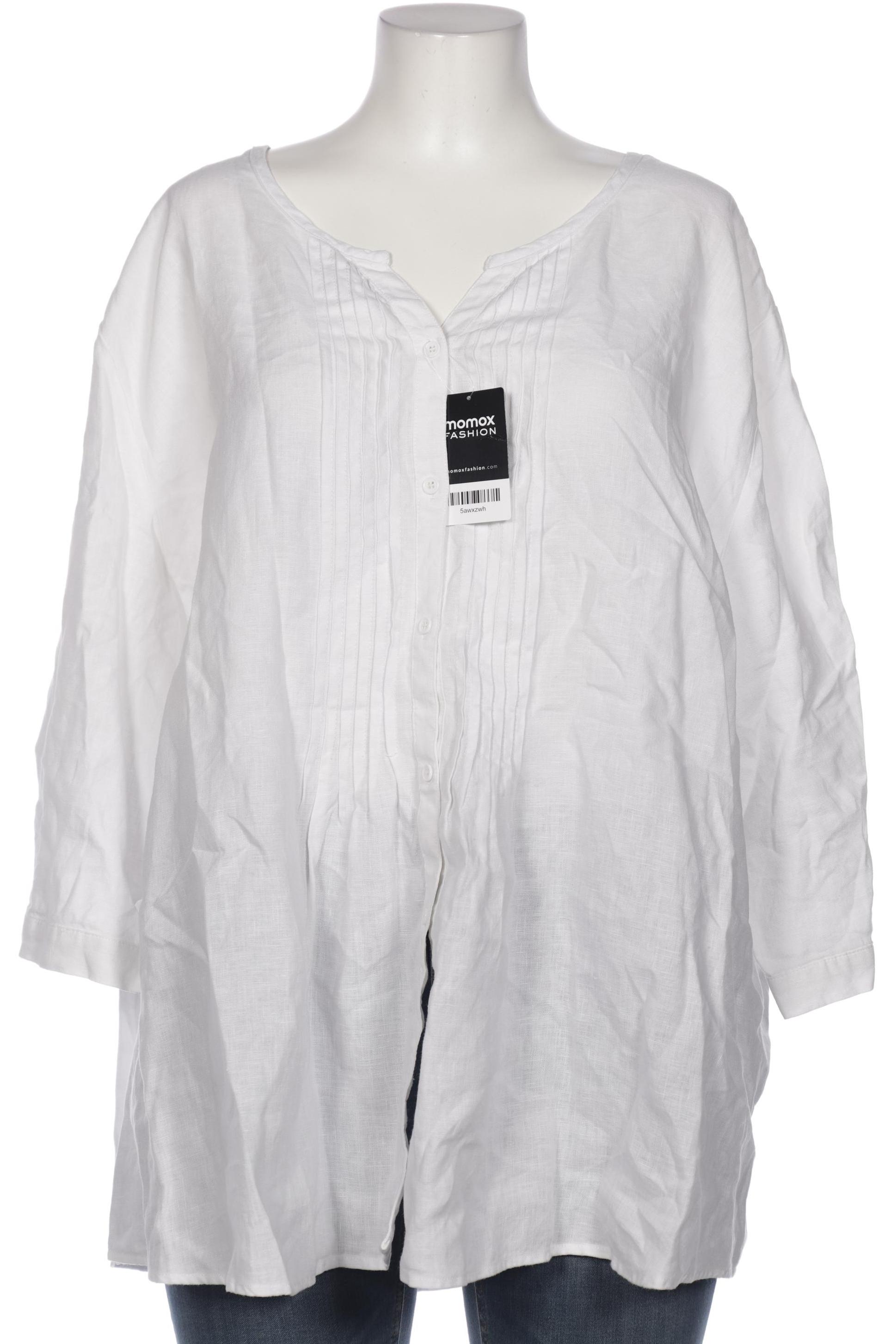 

Ulla Popken Damen Bluse, weiß, Gr. 52