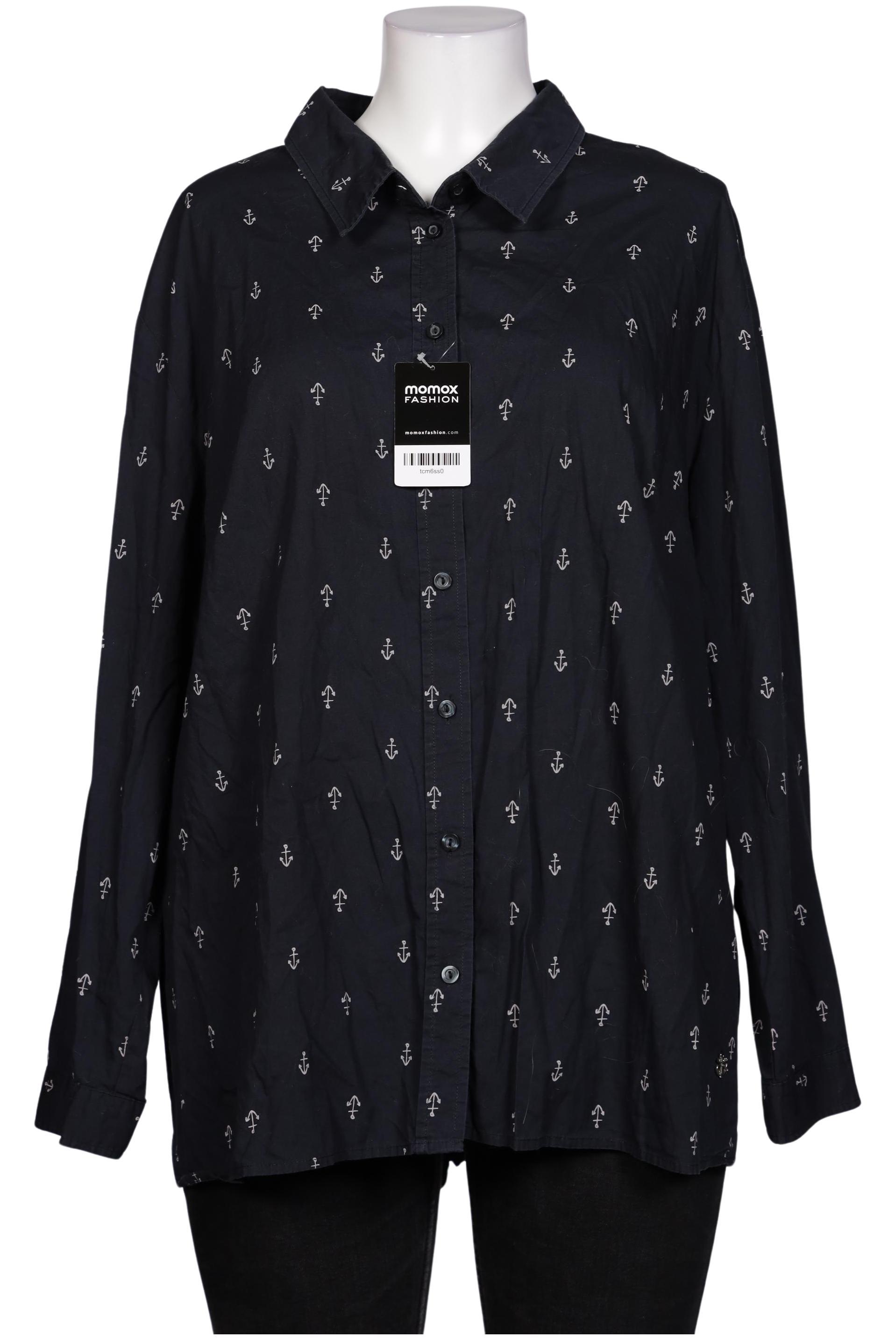 

Ulla Popken Damen Bluse, marineblau, Gr. 50