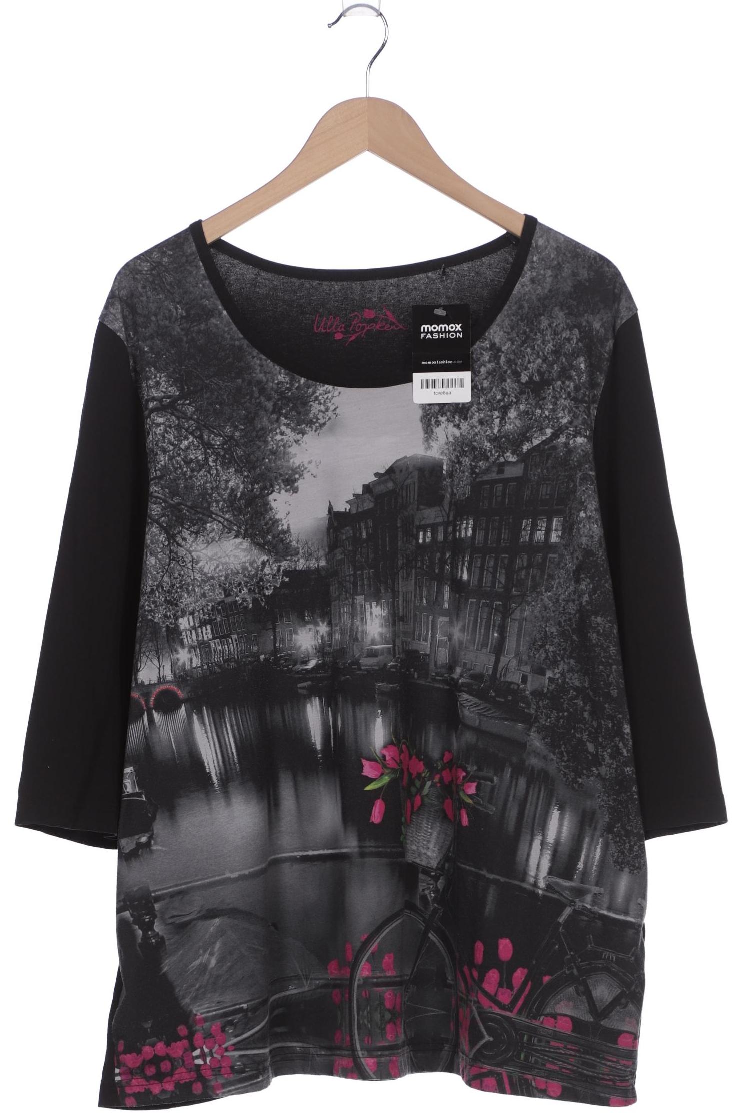 

Ulla Popken Damen Langarmshirt, schwarz, Gr. 50