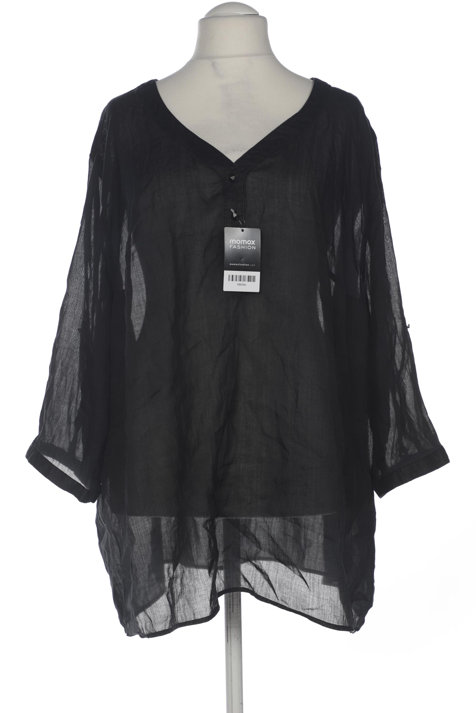 

Ulla Popken Damen Bluse, schwarz, Gr. 54