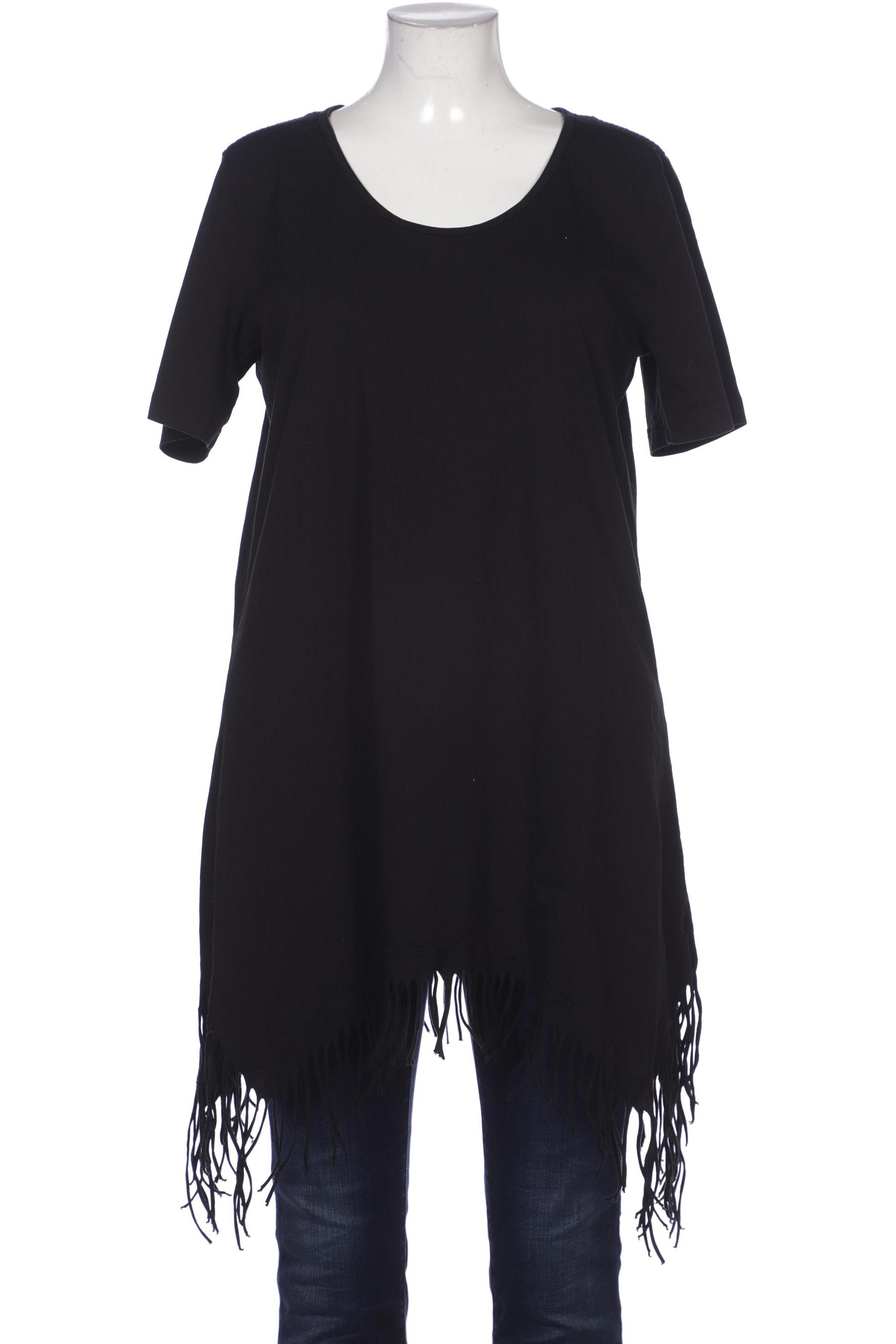 

Ulla Popken Damen T-Shirt, schwarz, Gr. 46