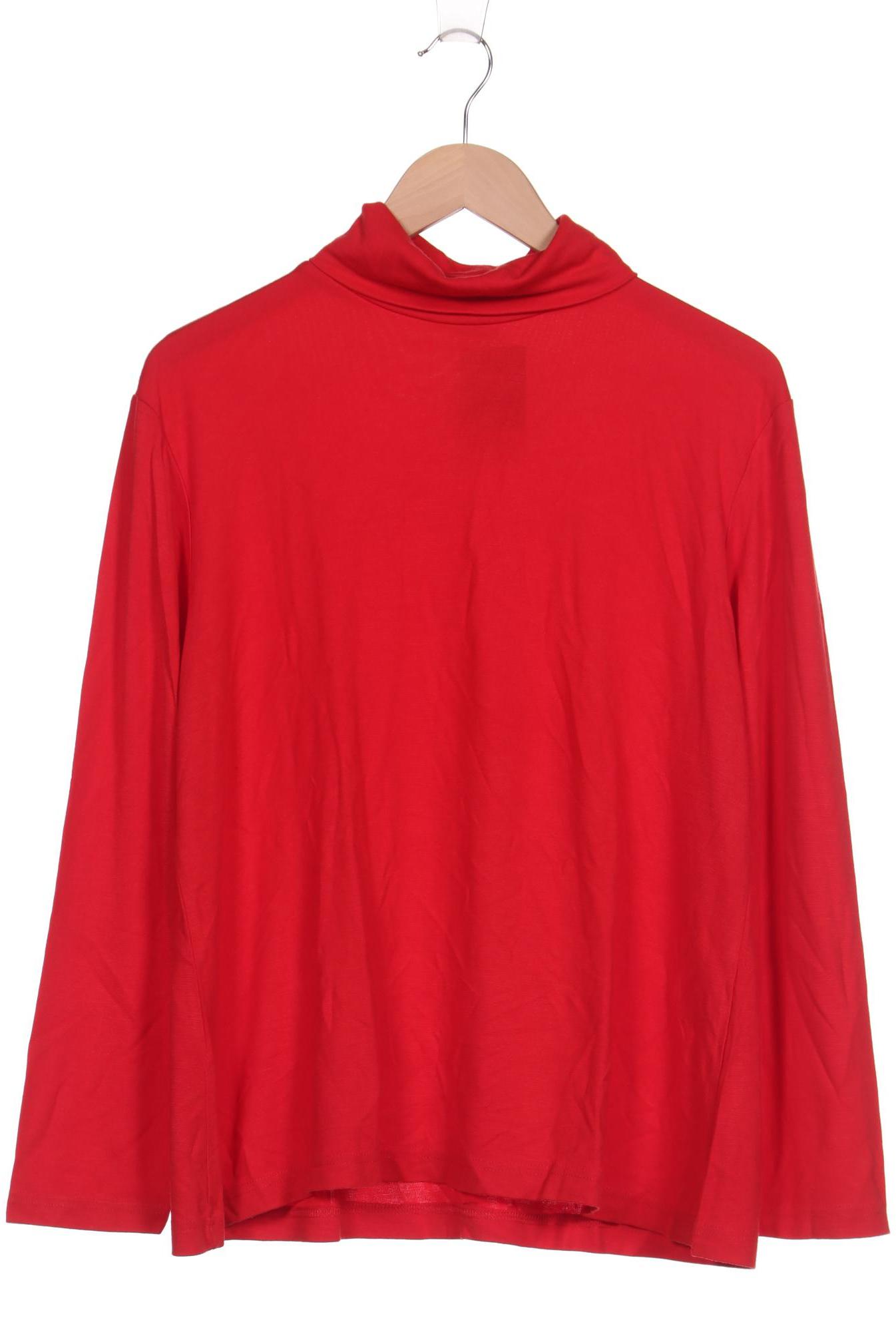 

Ulla Popken Damen Langarmshirt, rot