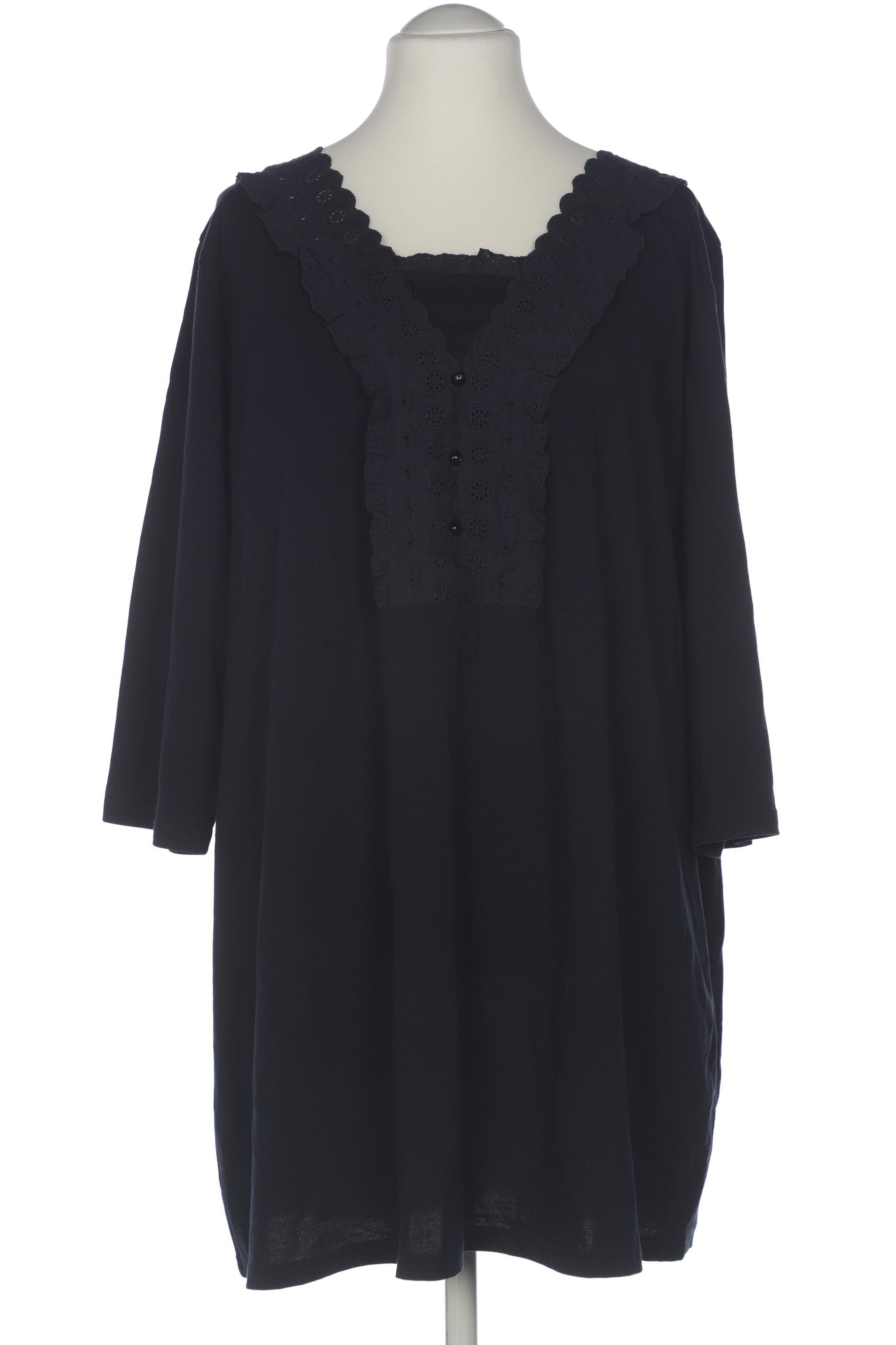 

Ulla Popken Damen Langarmshirt, marineblau, Gr. 56
