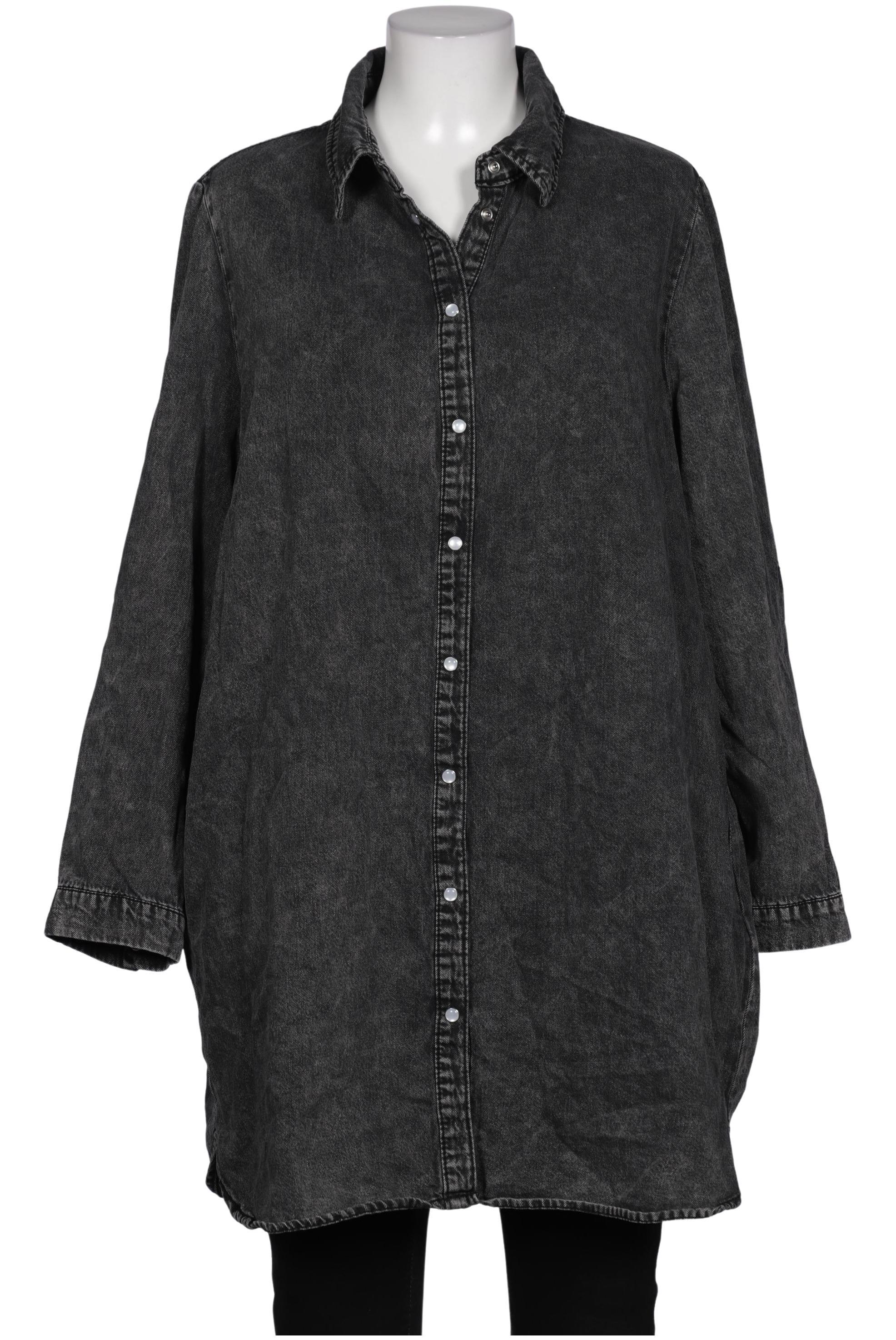 

Ulla Popken Damen Bluse, grau, Gr. 46