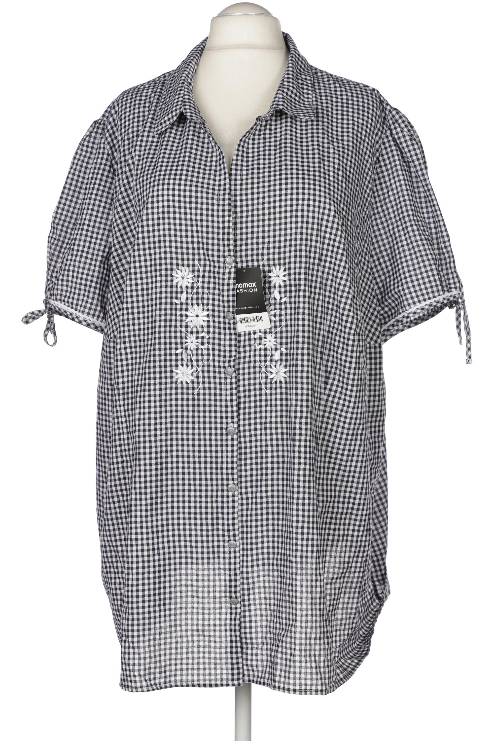 

Ulla Popken Damen Bluse, blau, Gr. 56