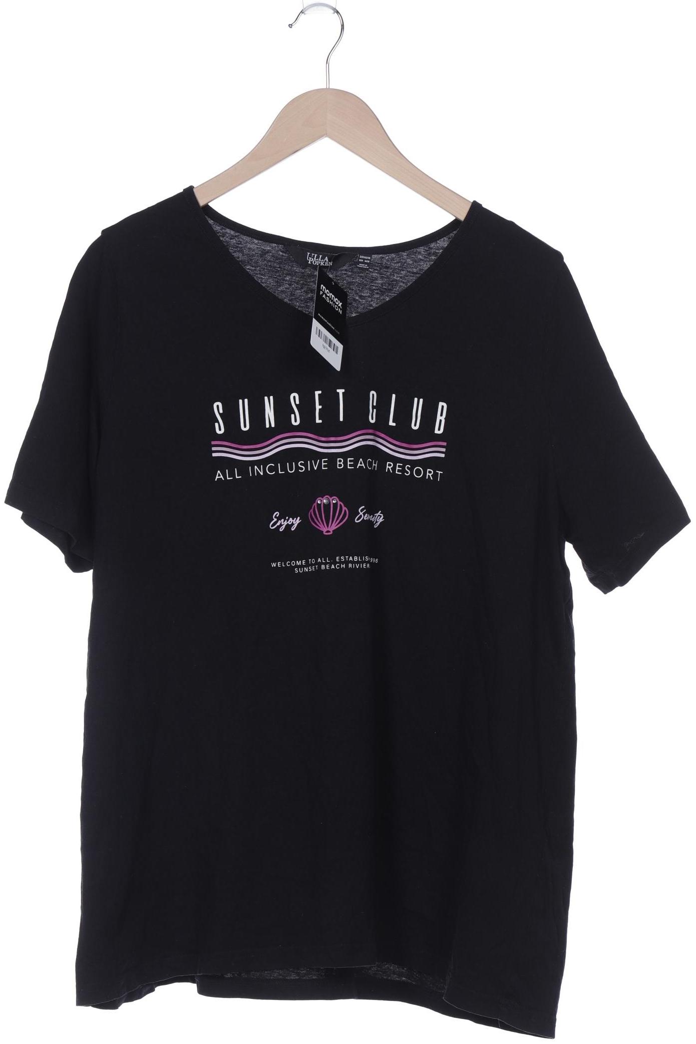 

Ulla Popken Damen T-Shirt, schwarz, Gr. 46