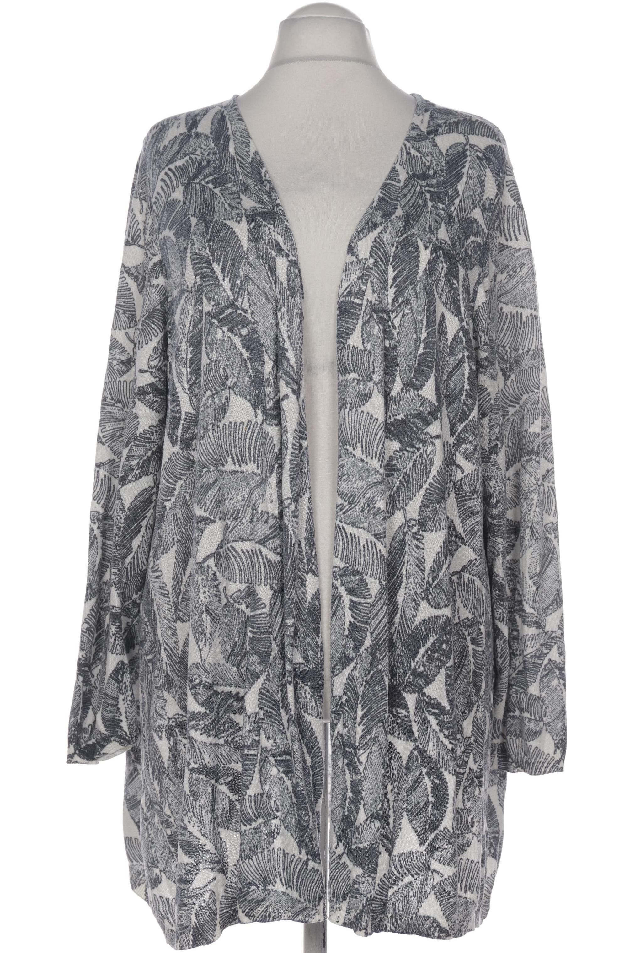 

Ulla Popken Damen Strickjacke, grau, Gr. 54