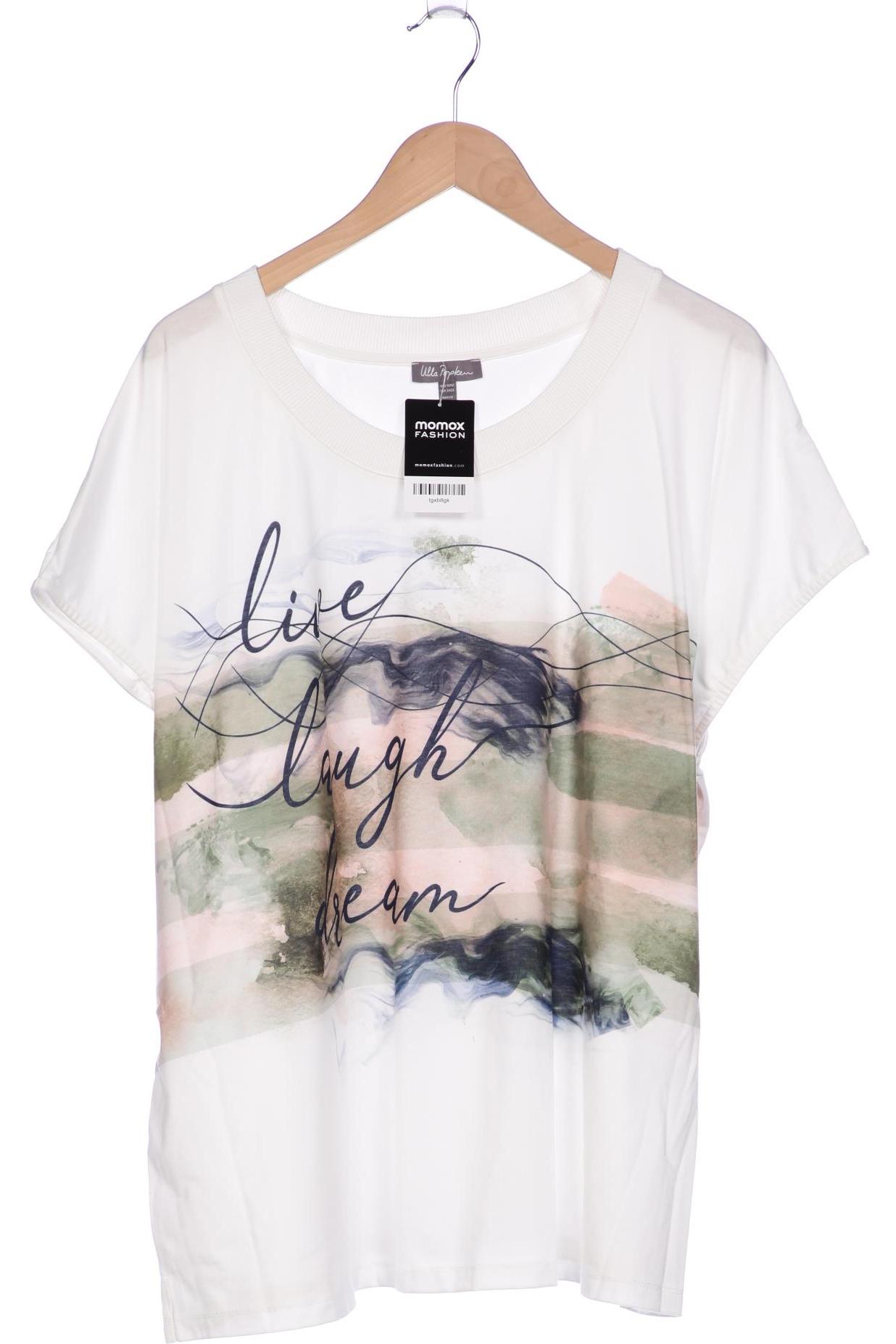 

Ulla Popken Damen T-Shirt, weiß, Gr. 50