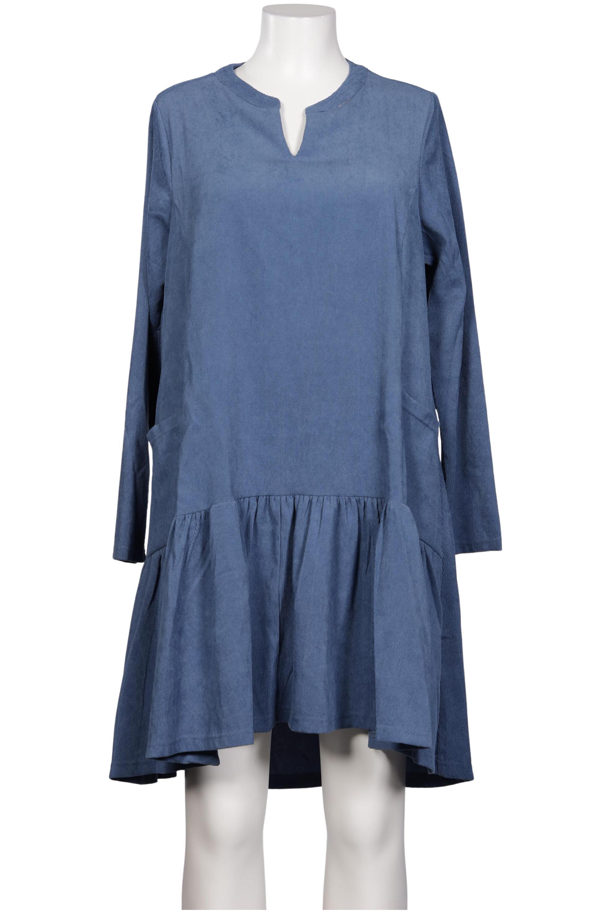 

Ulla Popken Damen Kleid, blau, Gr. 42
