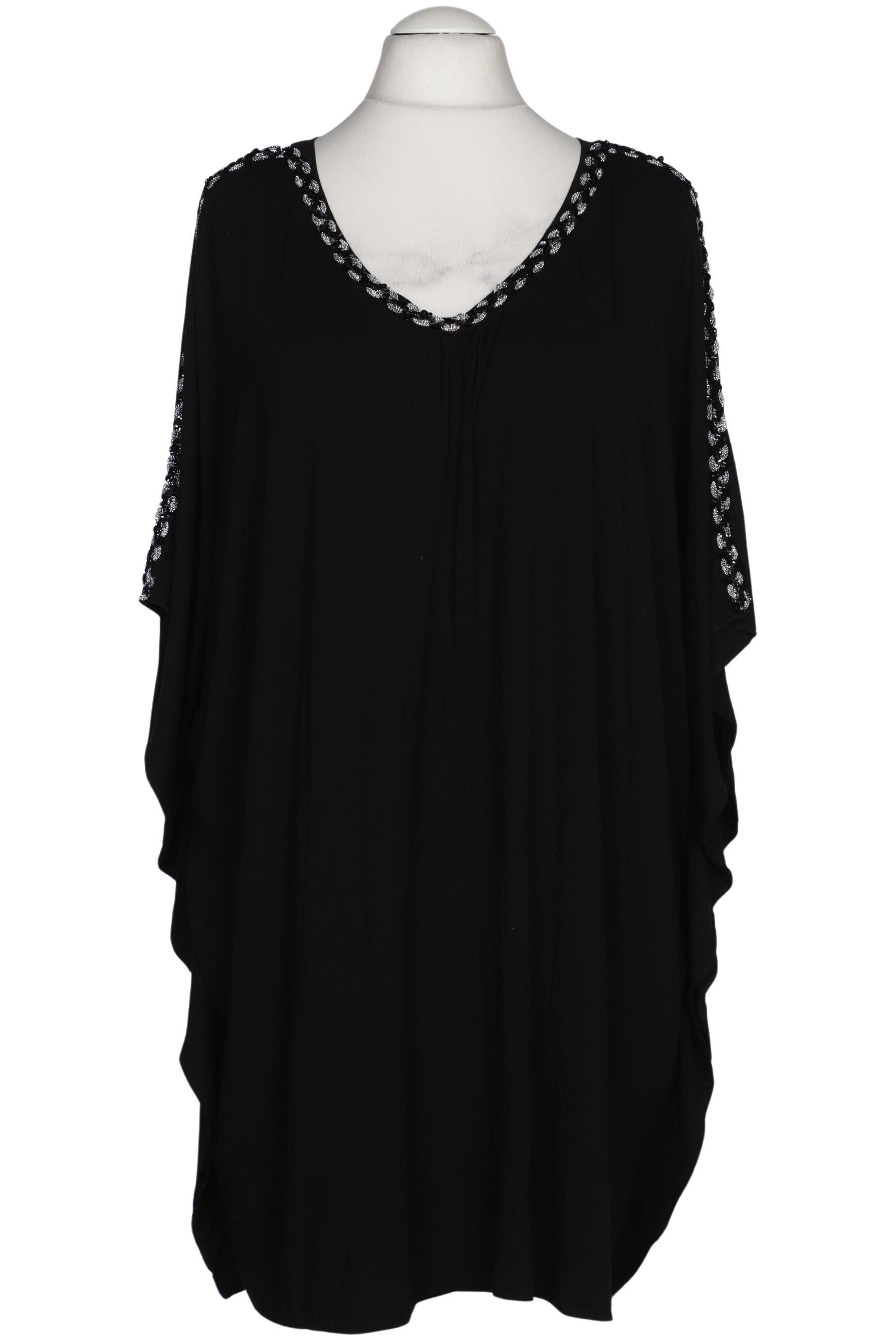 

Ulla Popken Damen T-Shirt, schwarz, Gr. 54