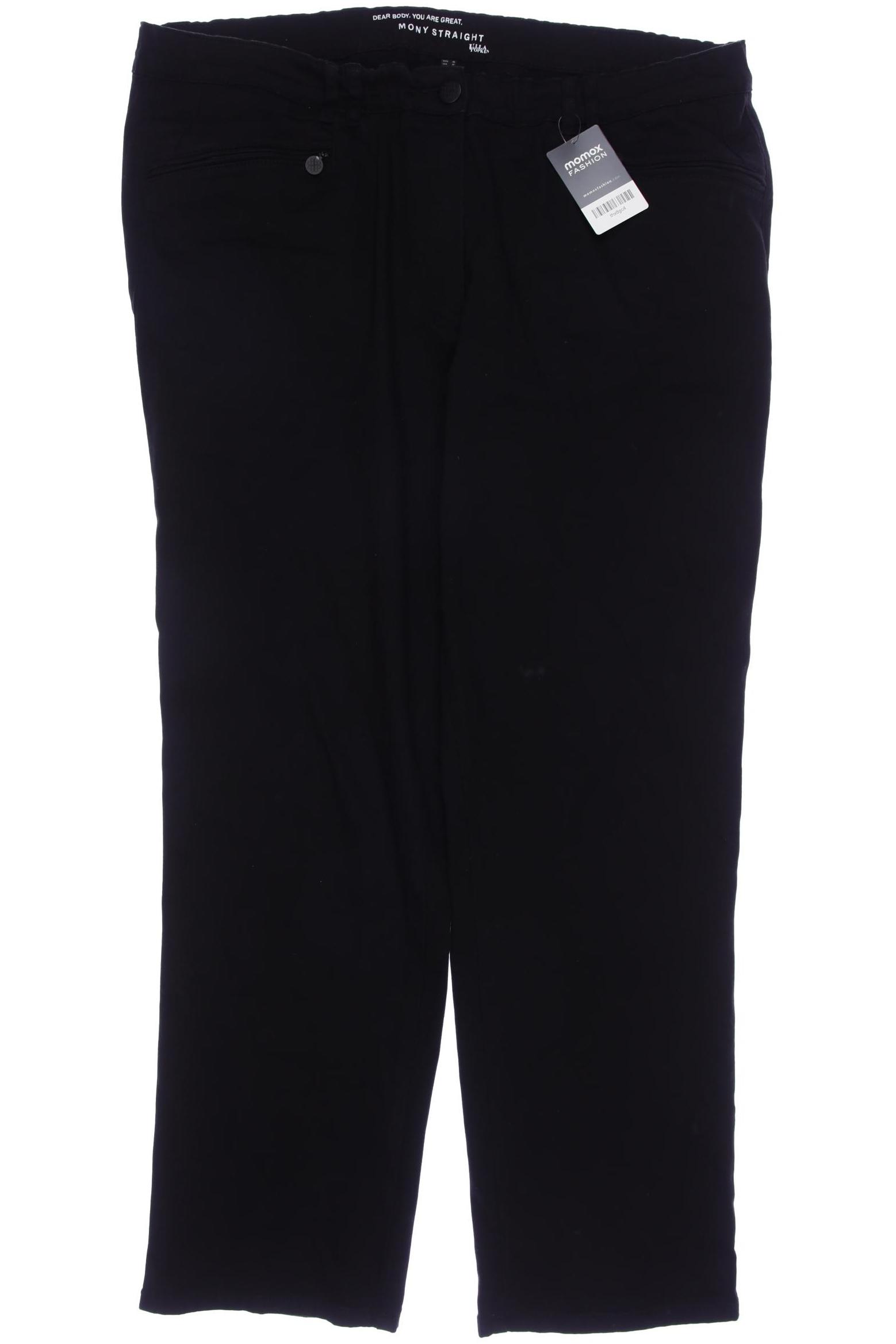 

Ulla Popken Damen Jeans, schwarz, Gr. 50