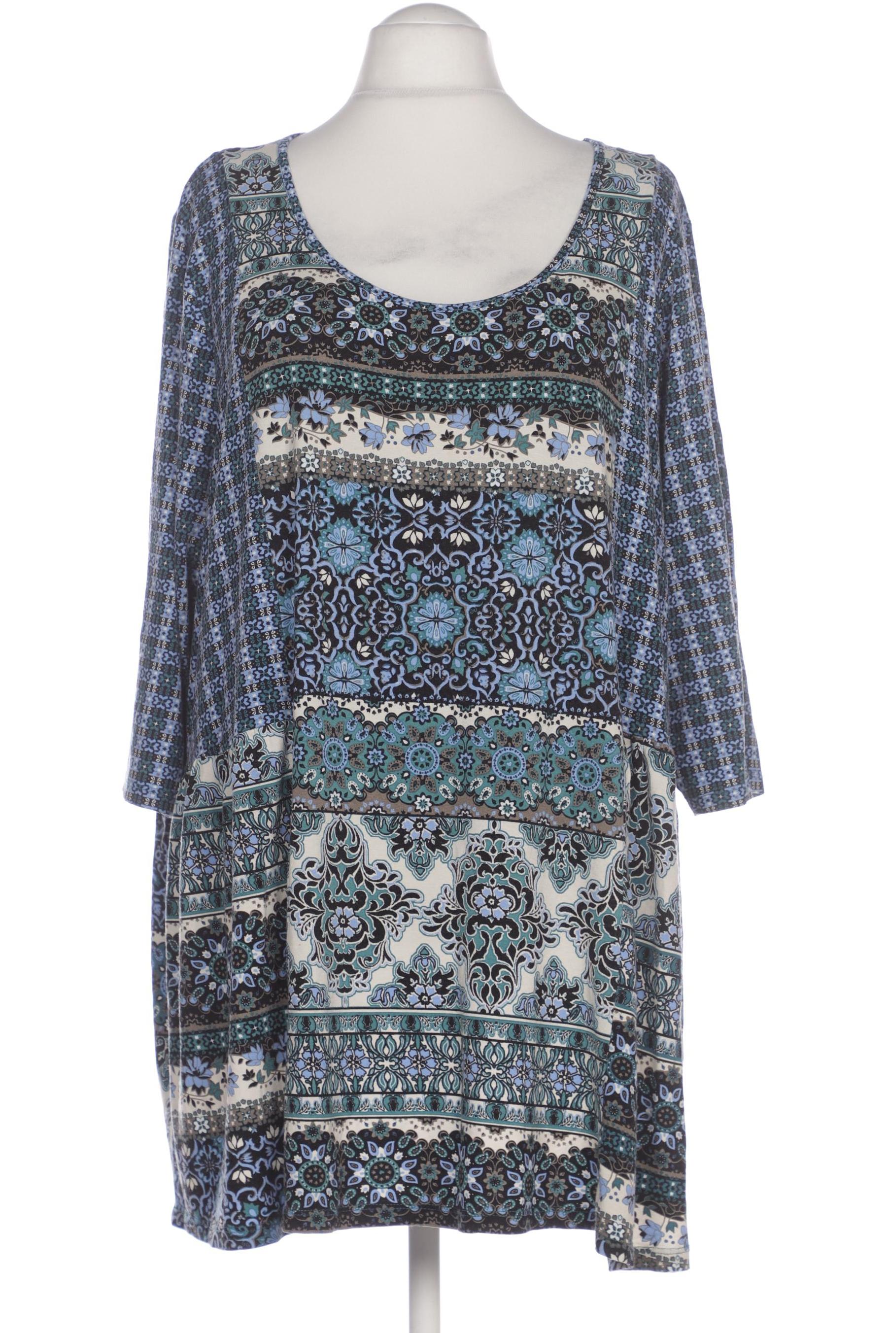 

Ulla Popken Damen T-Shirt, blau, Gr. 52