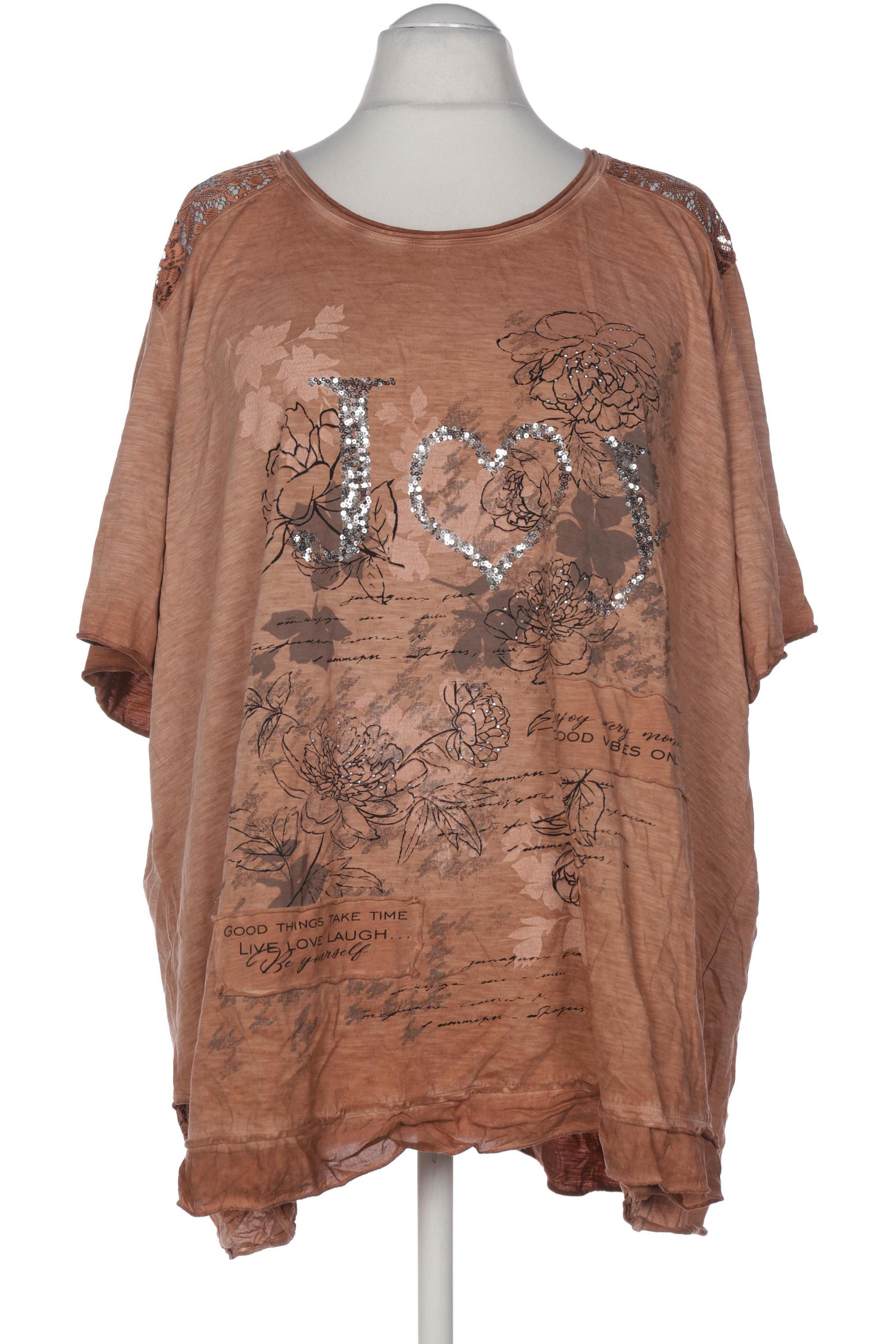 

Ulla Popken Damen T-Shirt, braun