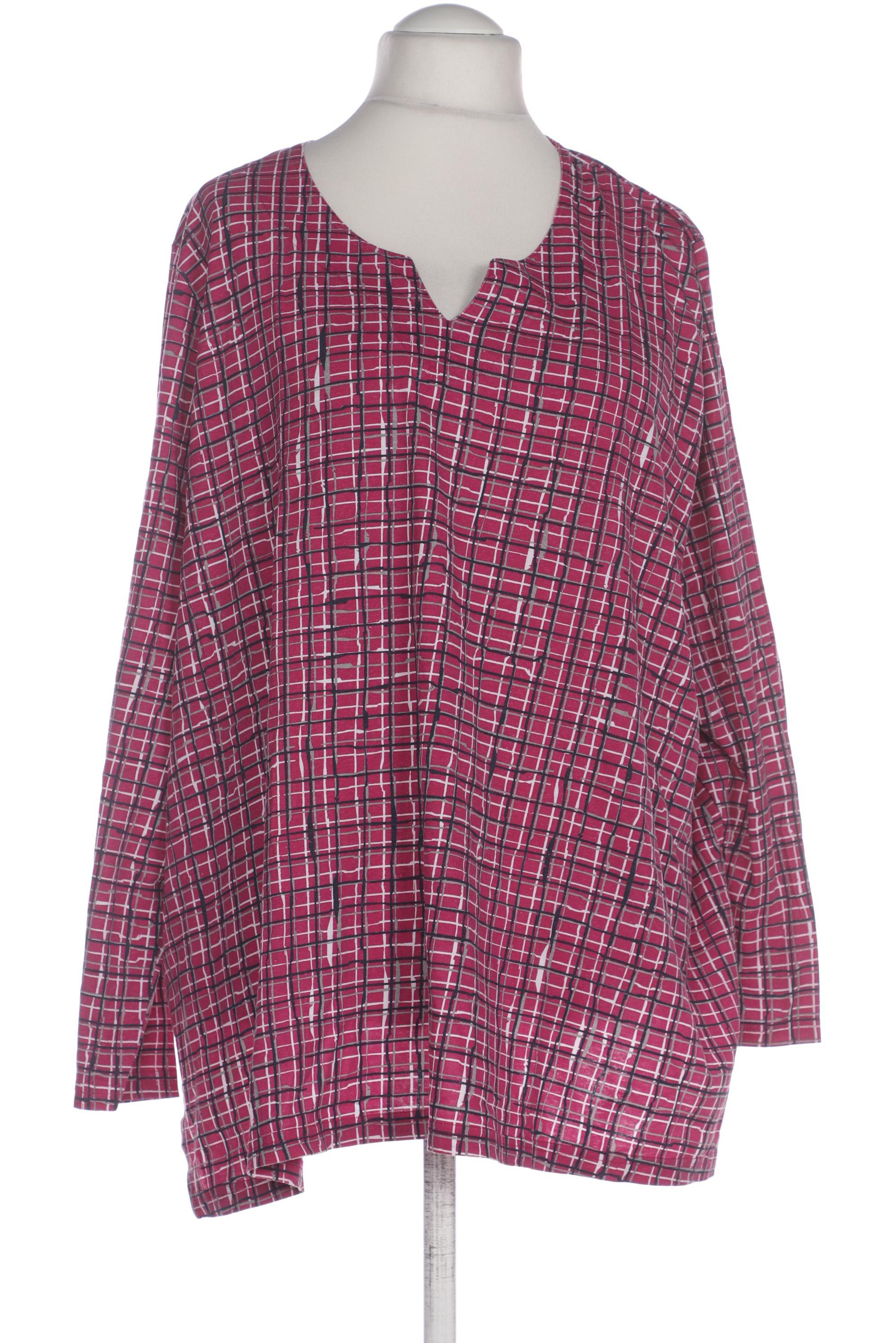 

Ulla Popken Damen Langarmshirt, pink, Gr. 54