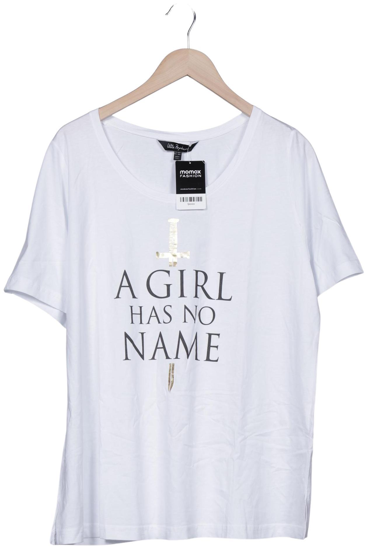 

Ulla Popken Damen T-Shirt, weiß, Gr. 46