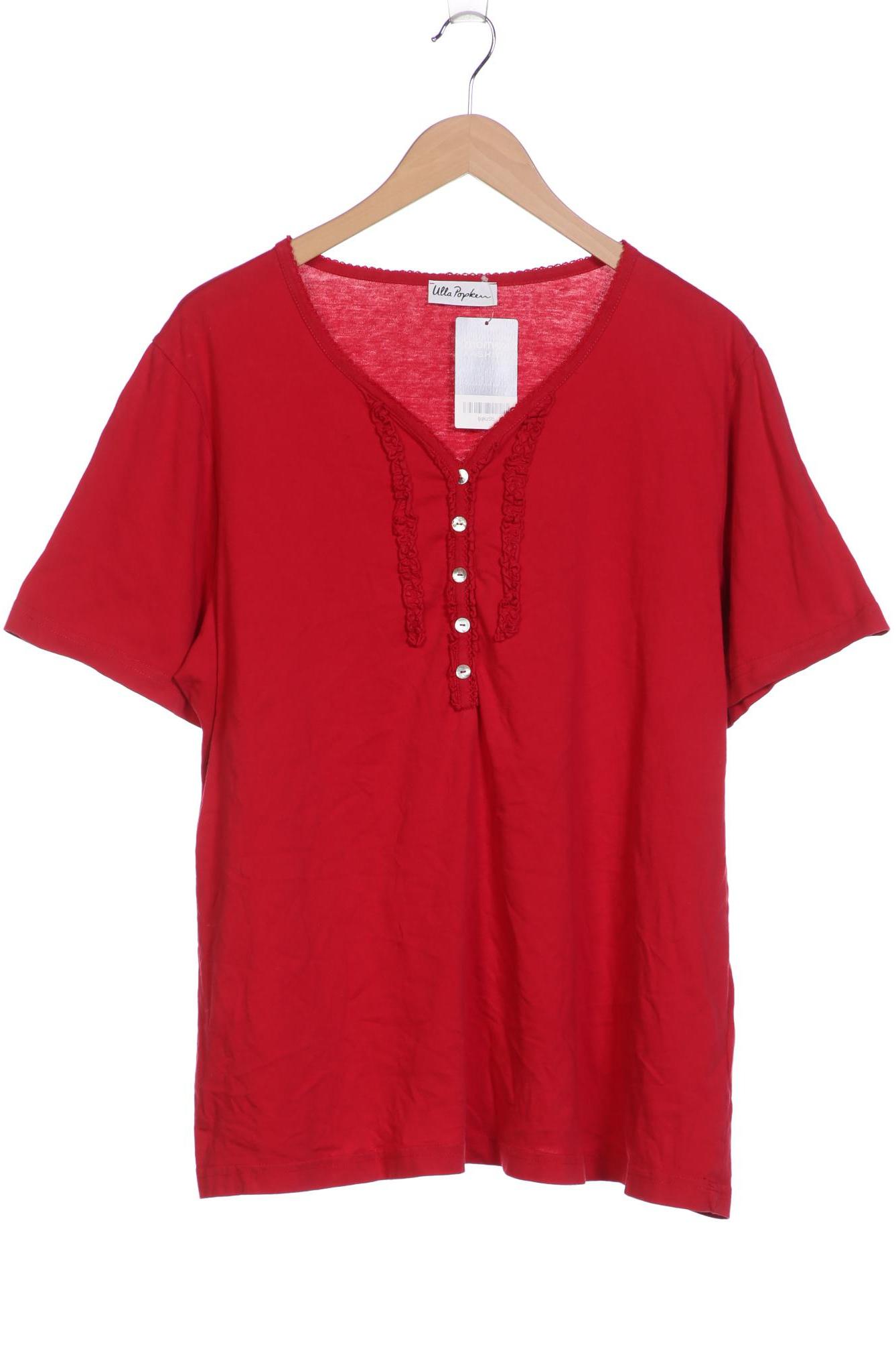 

Ulla Popken Damen T-Shirt, rot, Gr. 50
