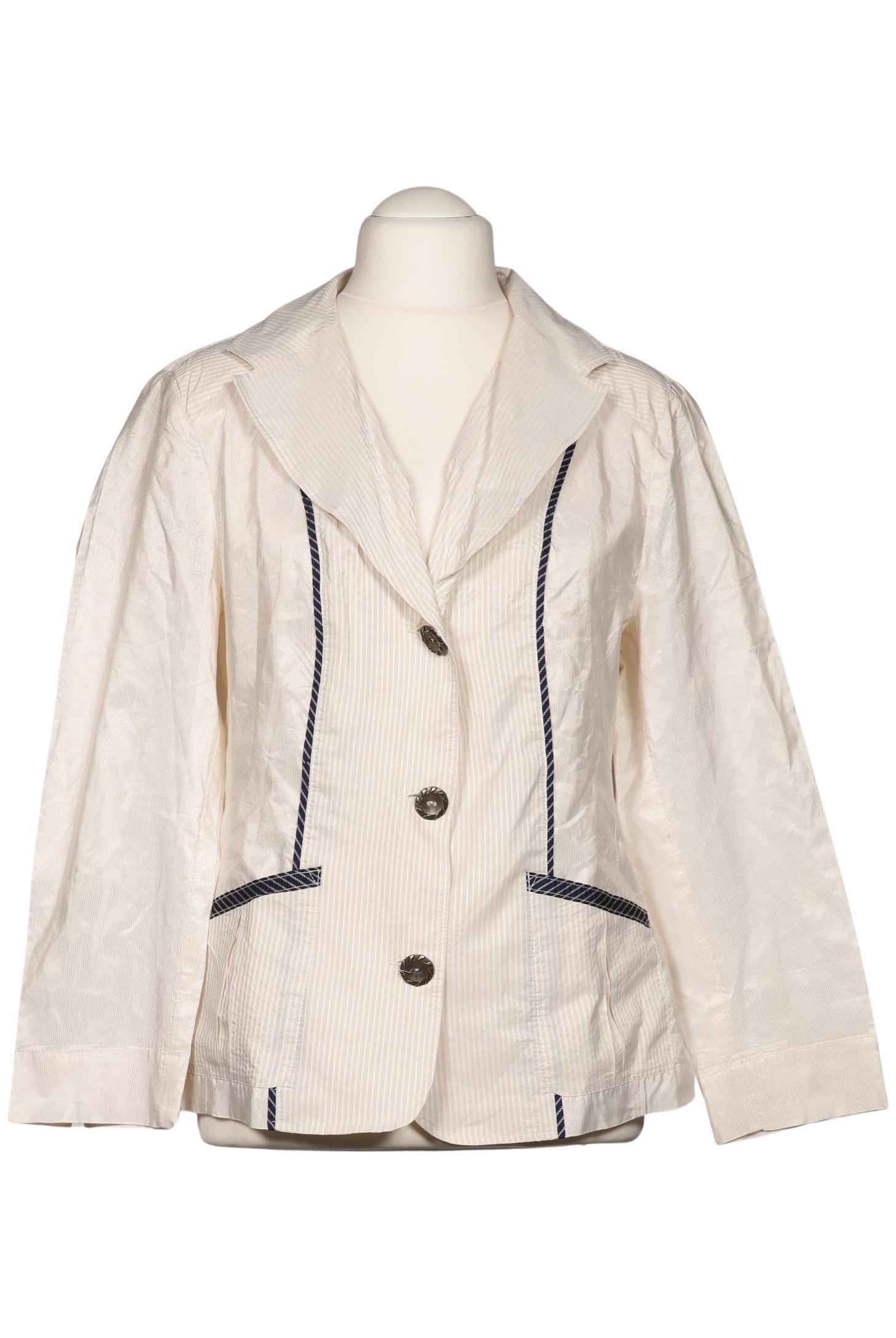 

Ulla Popken Damen Blazer, cremeweiß, Gr. 46