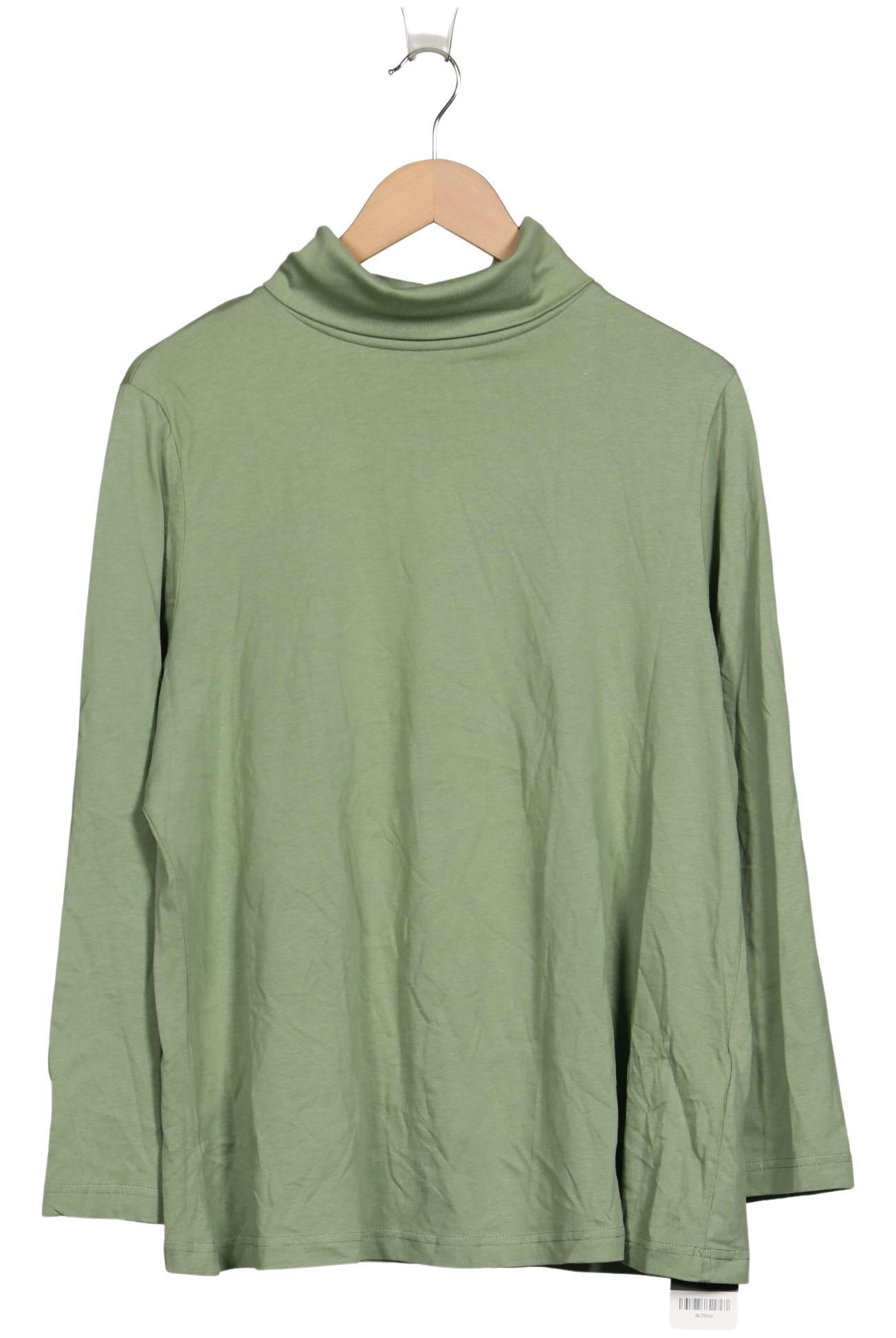 

Ulla Popken Damen Langarmshirt, grün, Gr. 46