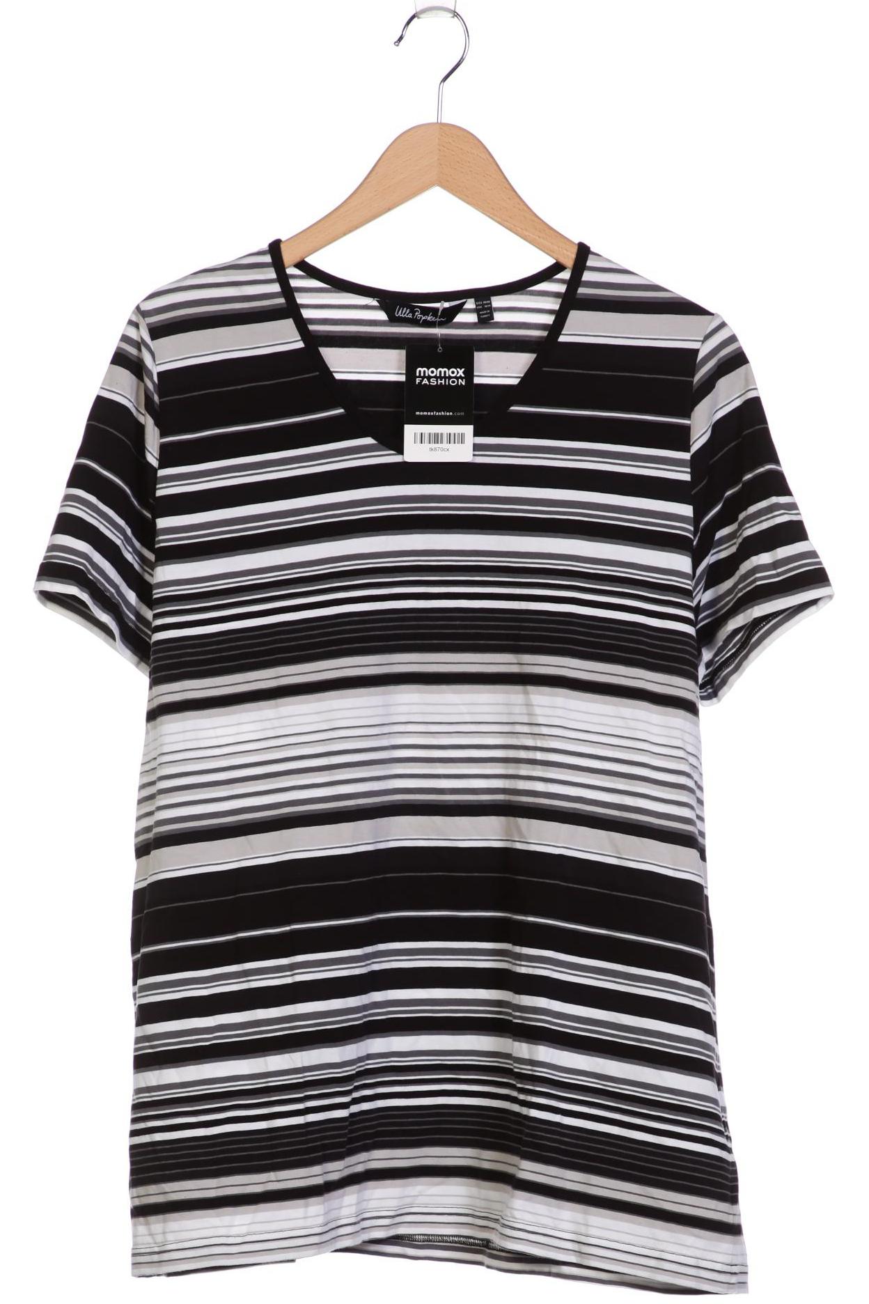 

Ulla Popken Damen T-Shirt, schwarz, Gr. 46