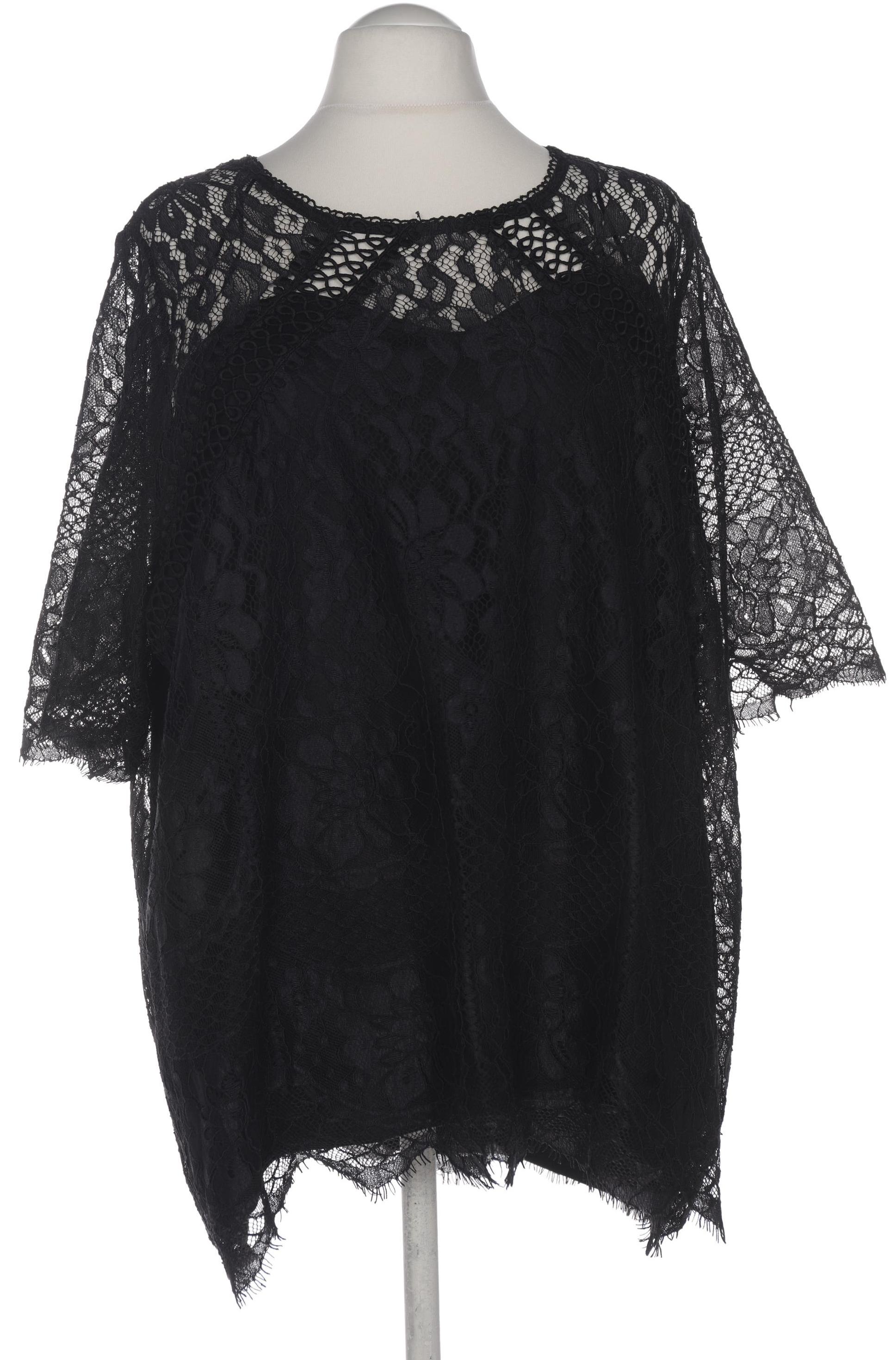 

Ulla Popken Damen Bluse, schwarz, Gr. 54