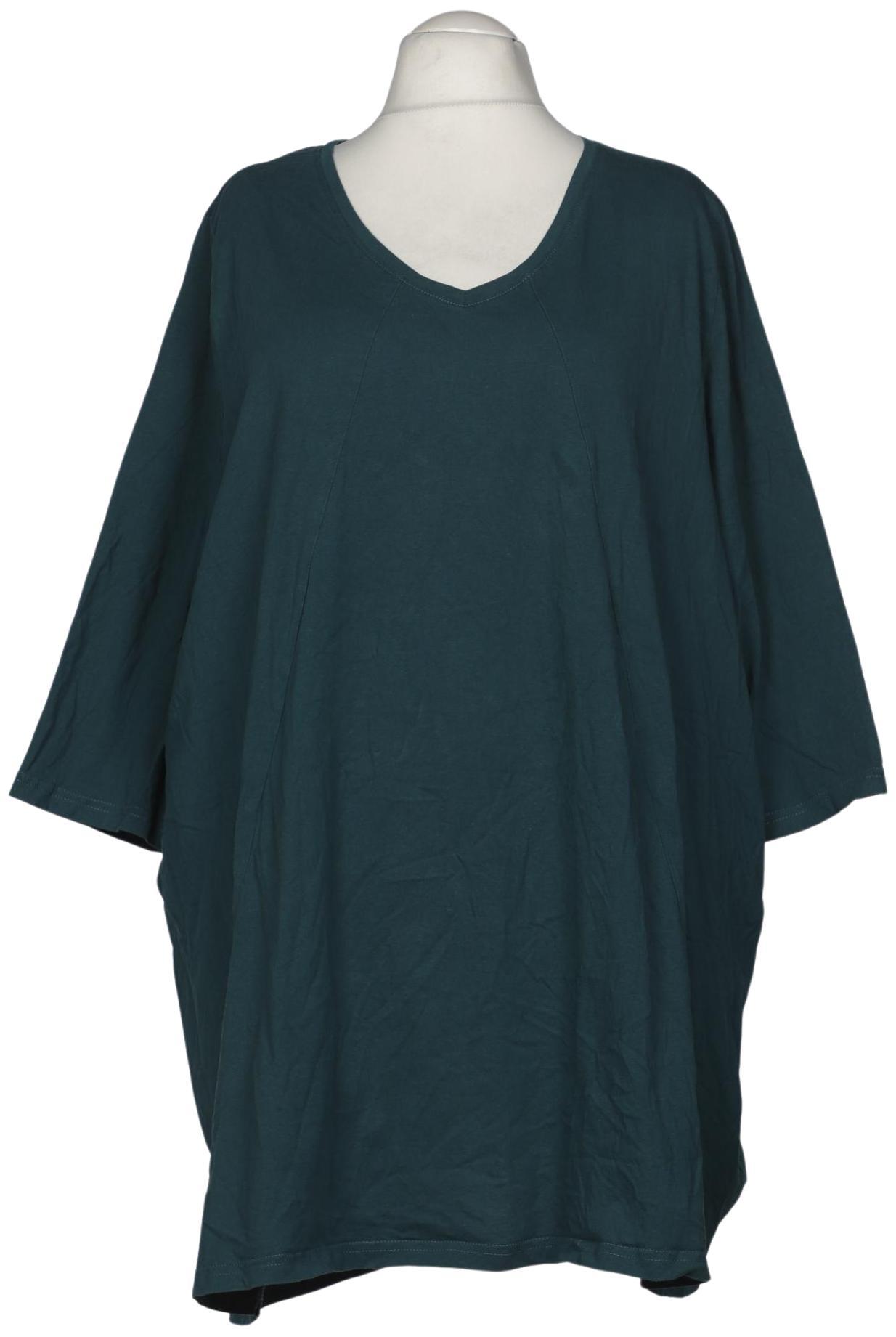 

Ulla Popken Damen Langarmshirt, türkis, Gr. 58