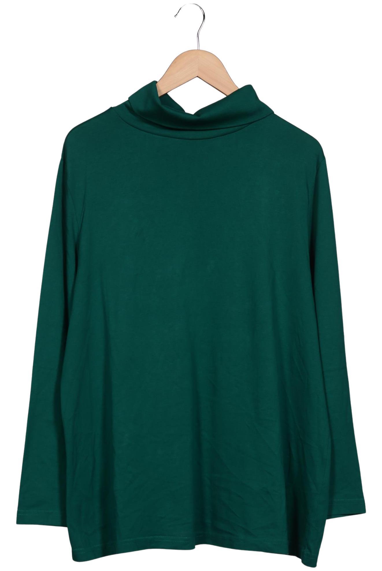 

Ulla Popken Damen Langarmshirt, grün, Gr. 50