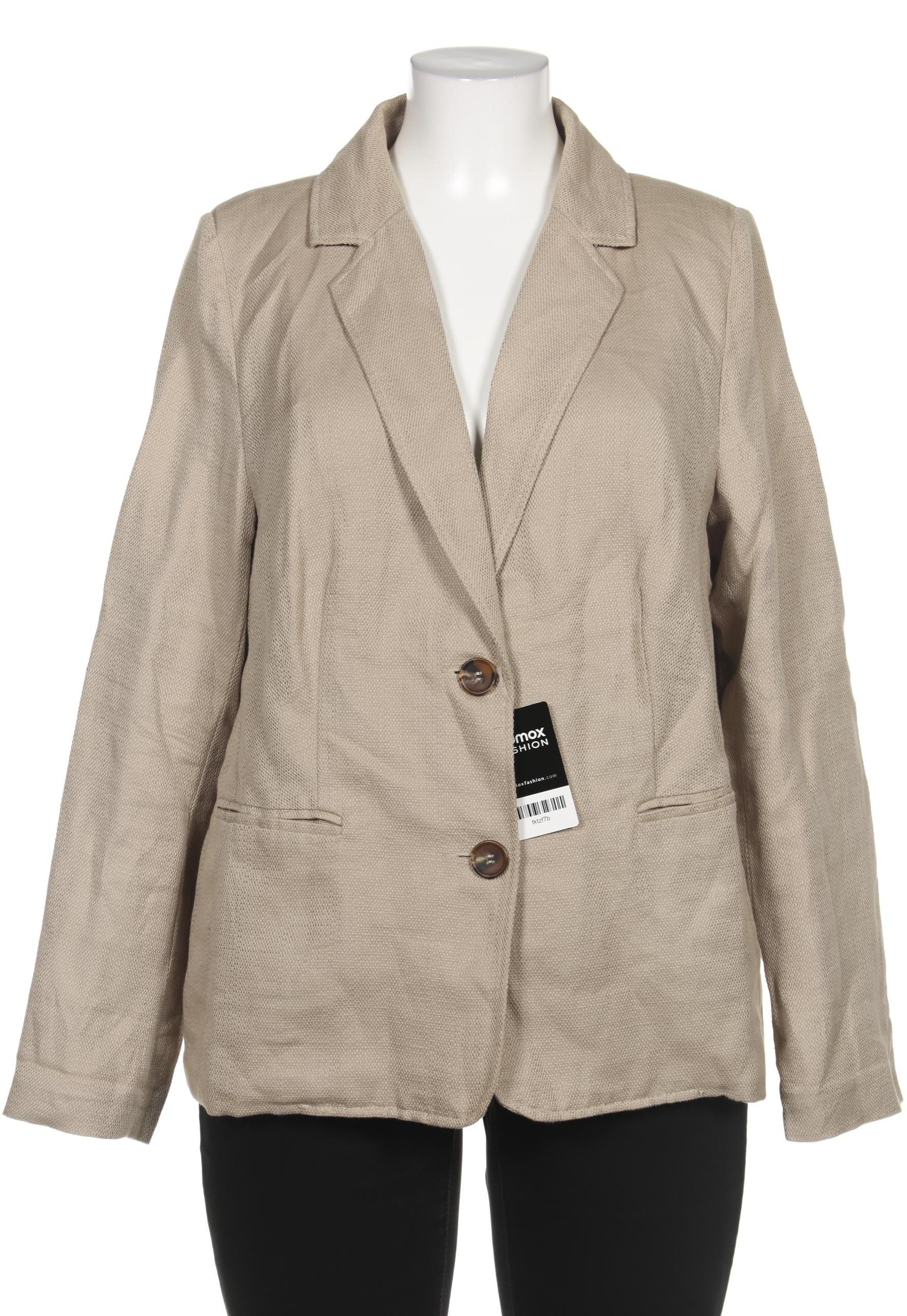 

Ulla Popken Damen Blazer, beige, Gr. 44