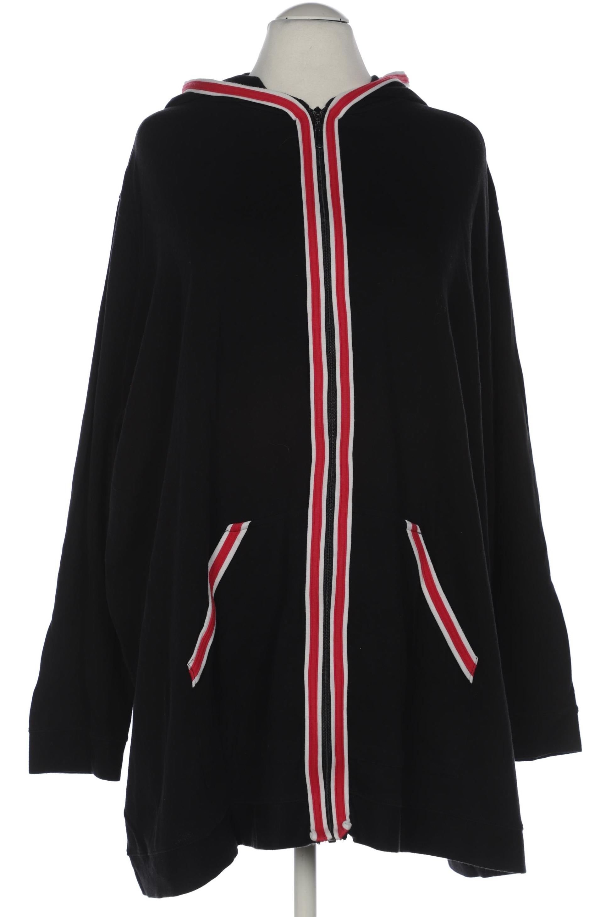 

Ulla Popken Damen Kapuzenpullover, schwarz, Gr. 52