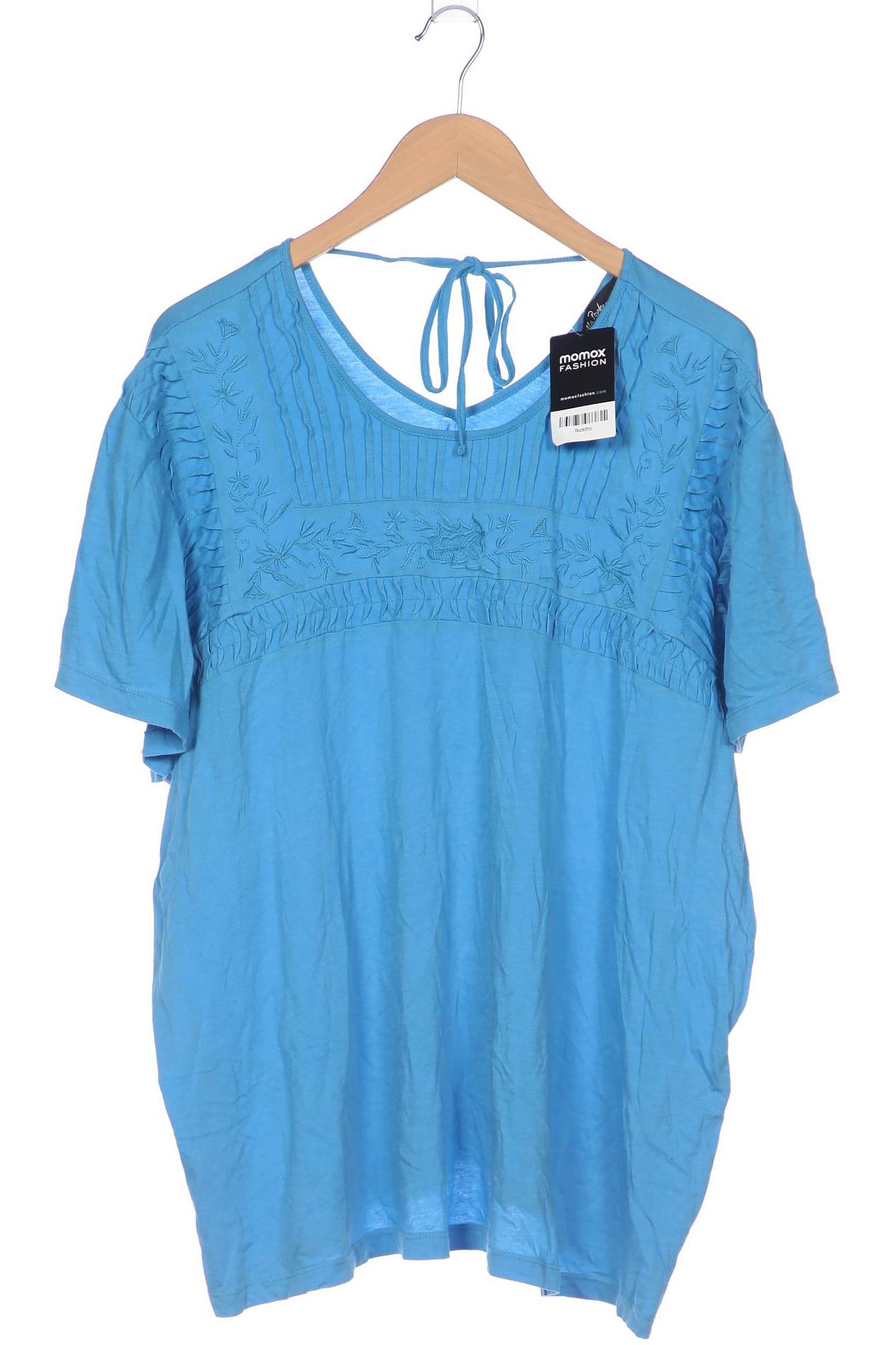 

Ulla Popken Damen T-Shirt, blau, Gr. 50