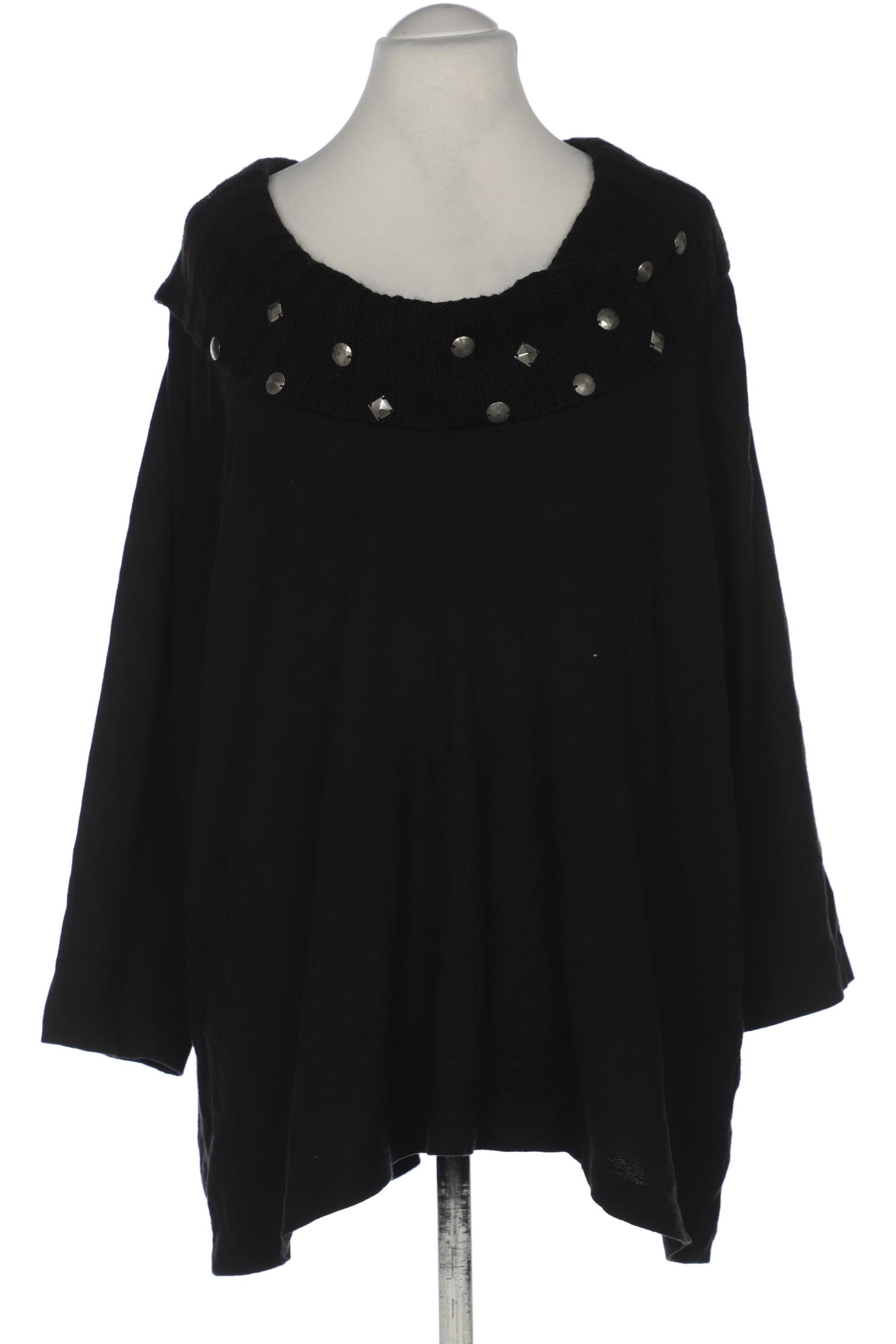 

Ulla Popken Damen Pullover, schwarz, Gr. 58