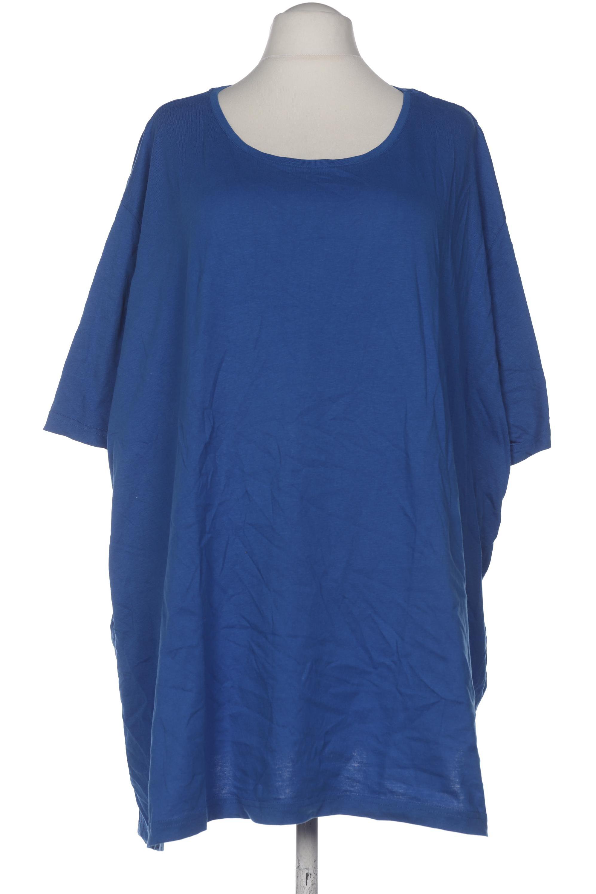 

Ulla Popken Damen T-Shirt, blau, Gr. 66