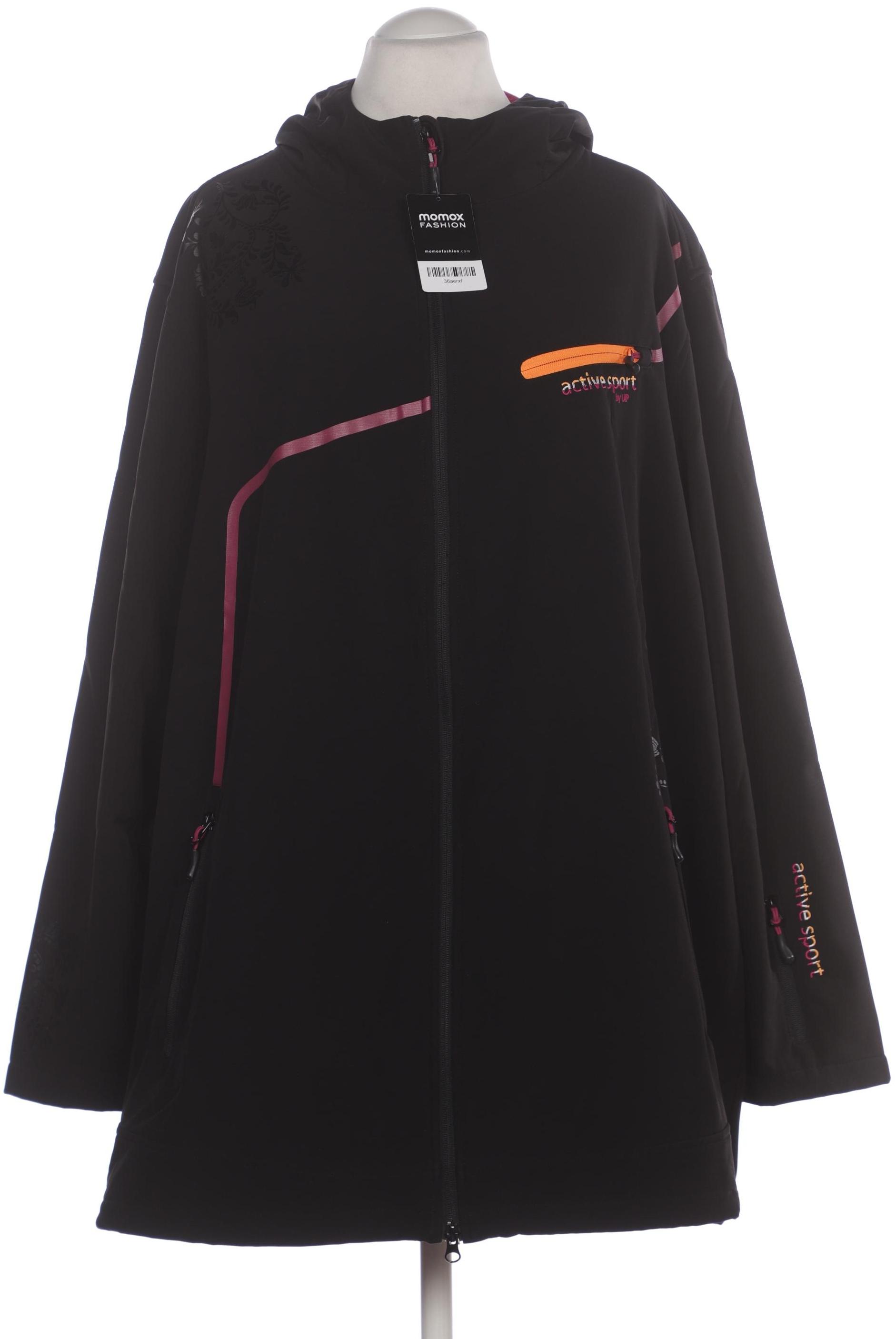 

Ulla Popken Damen Jacke, schwarz, Gr. 58