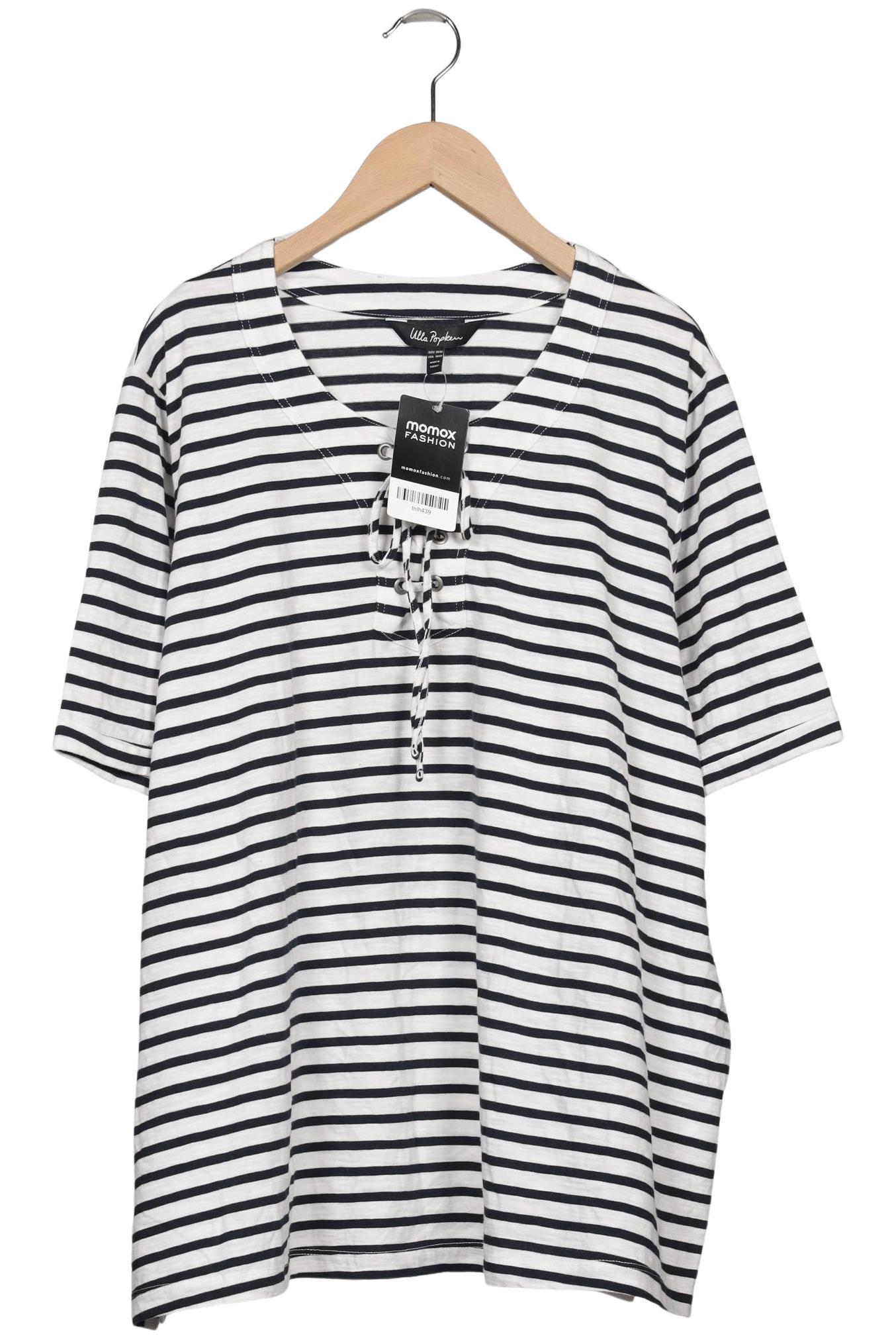 

Ulla Popken Damen T-Shirt, weiß, Gr. 50