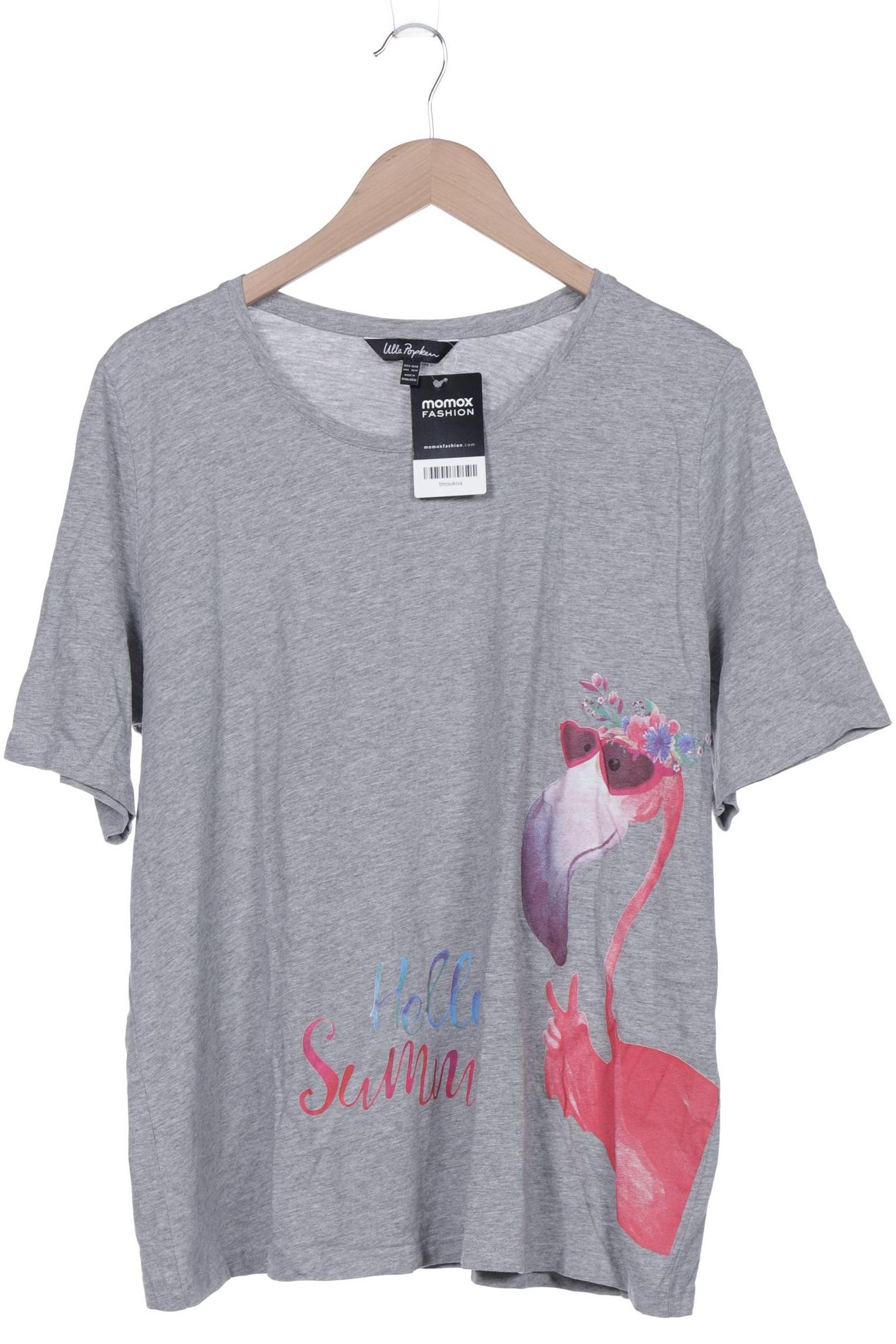 

Ulla Popken Damen T-Shirt, grau, Gr. 46