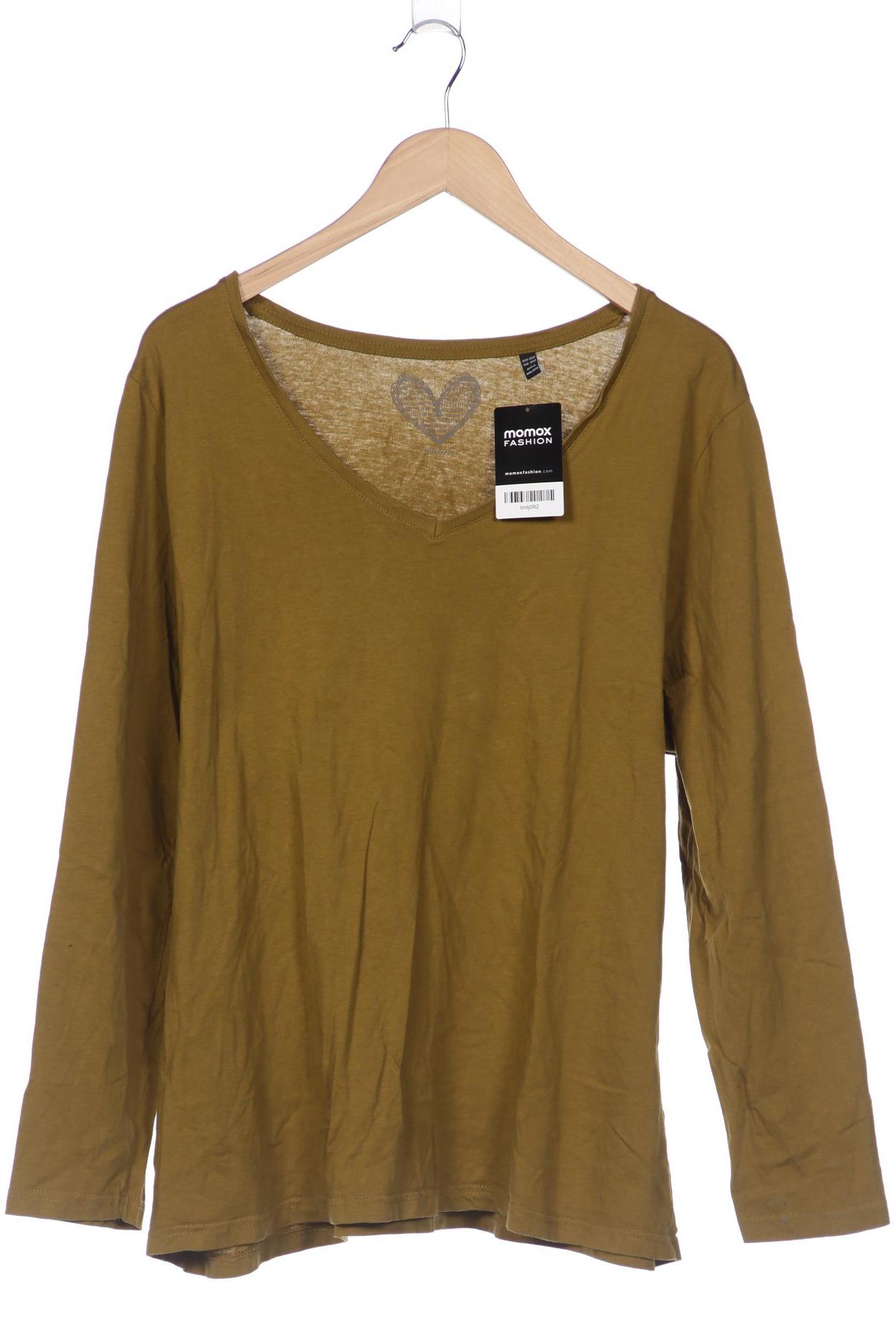 

Ulla Popken Damen Langarmshirt, grün