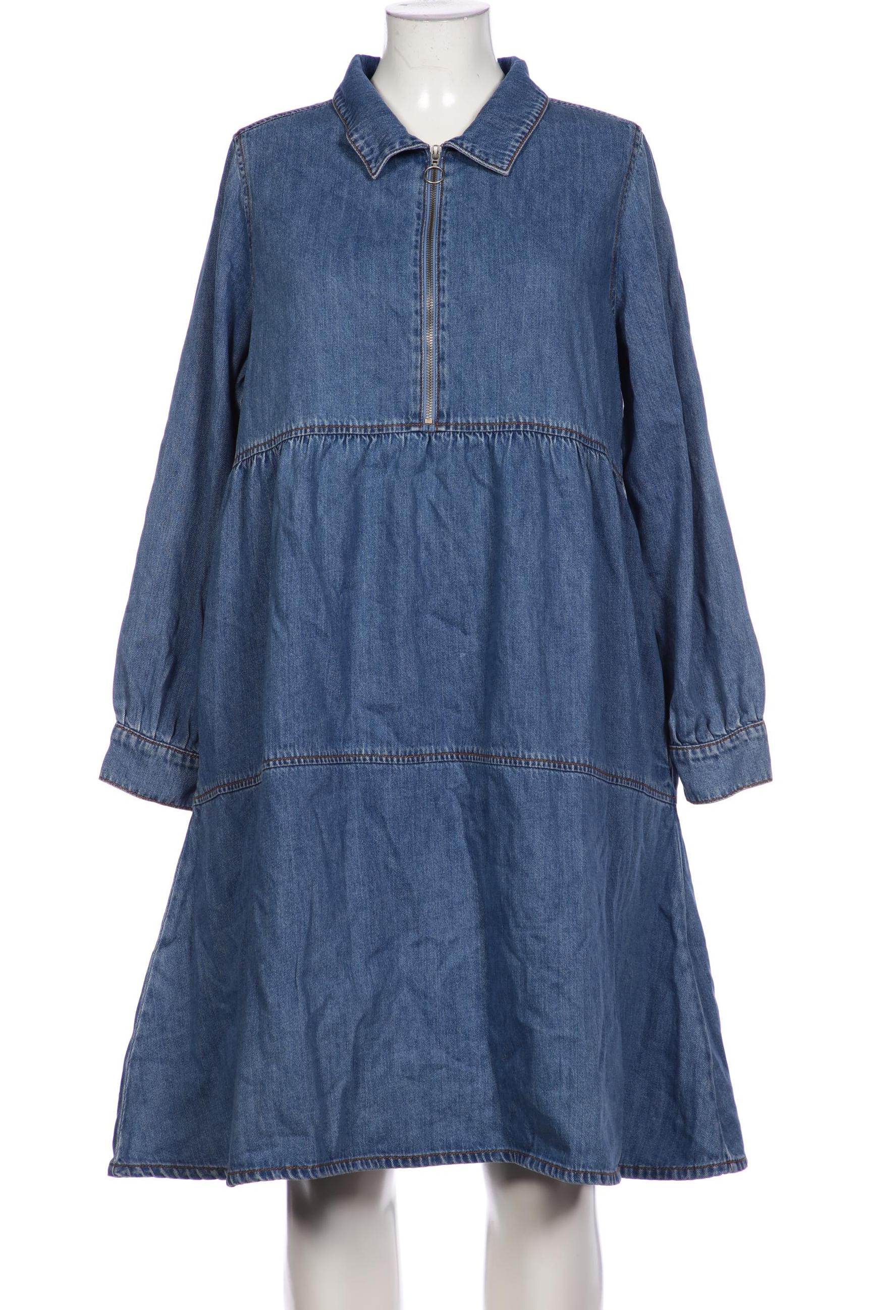 

Ulla Popken Damen Kleid, blau, Gr. 42