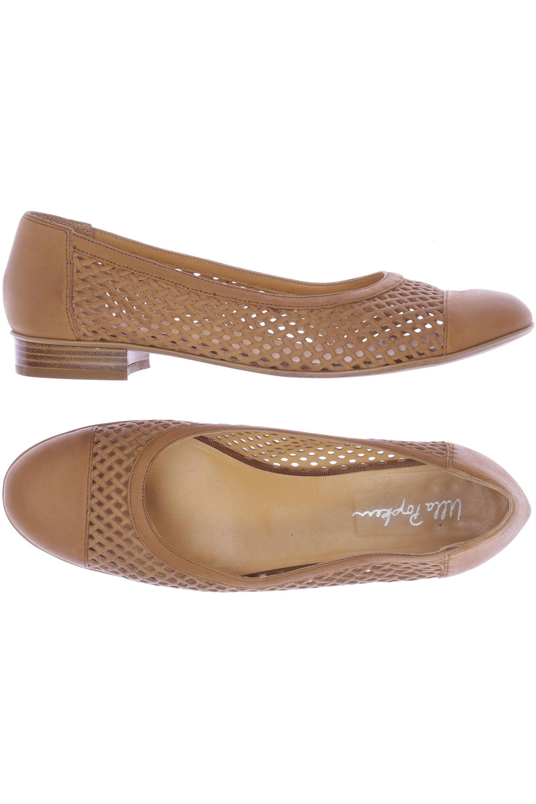 

Ulla Popken Damen Ballerinas, braun, Gr. 42