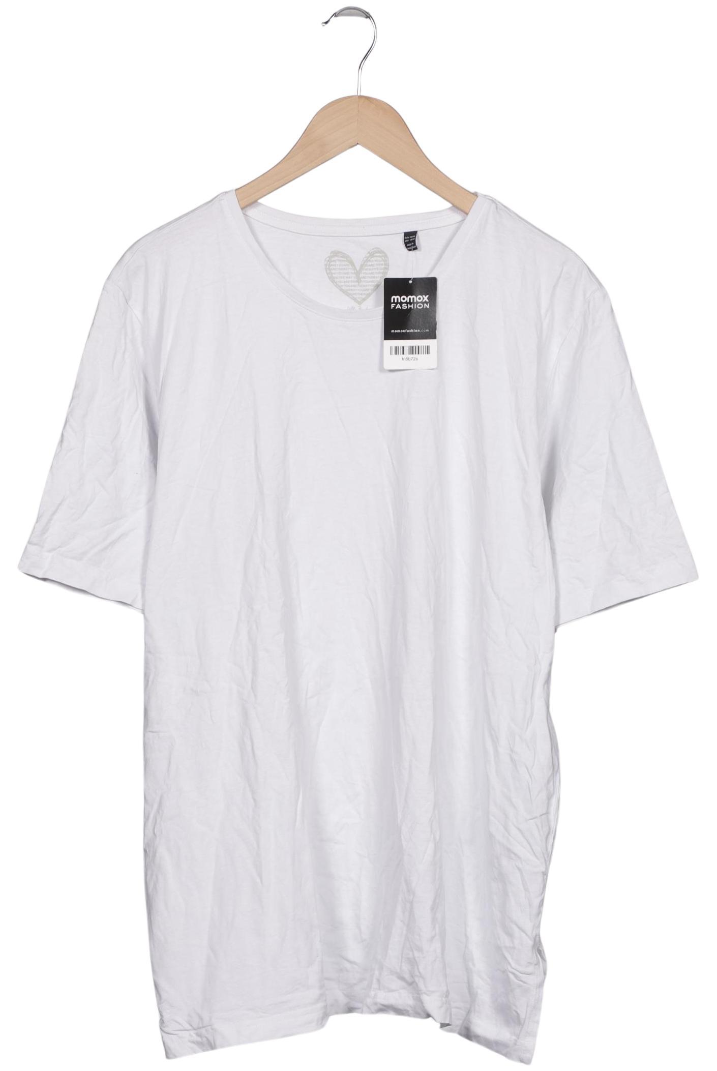 

Ulla Popken Damen T-Shirt, weiß, Gr. 46