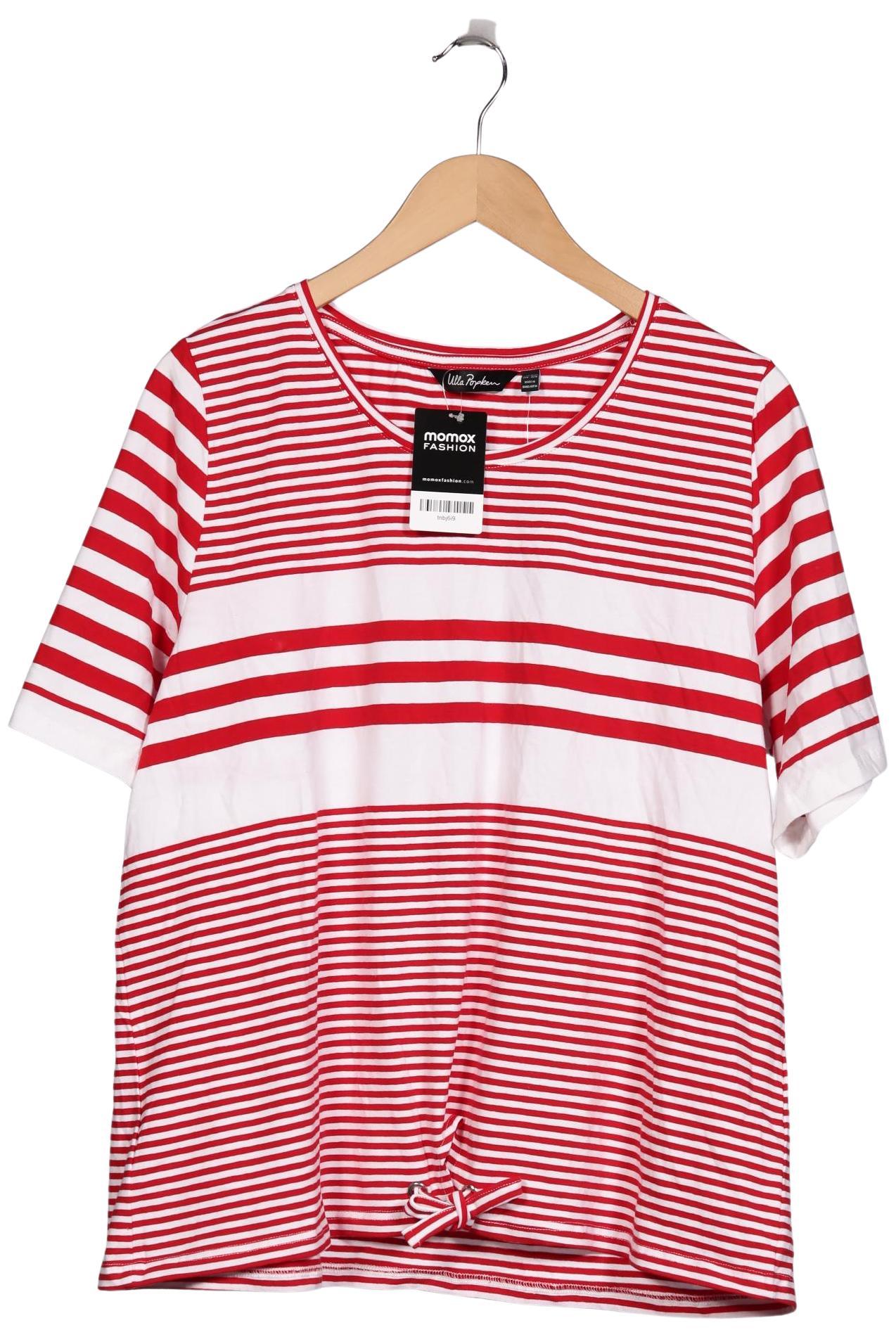 

Ulla Popken Damen T-Shirt, rot, Gr. 46