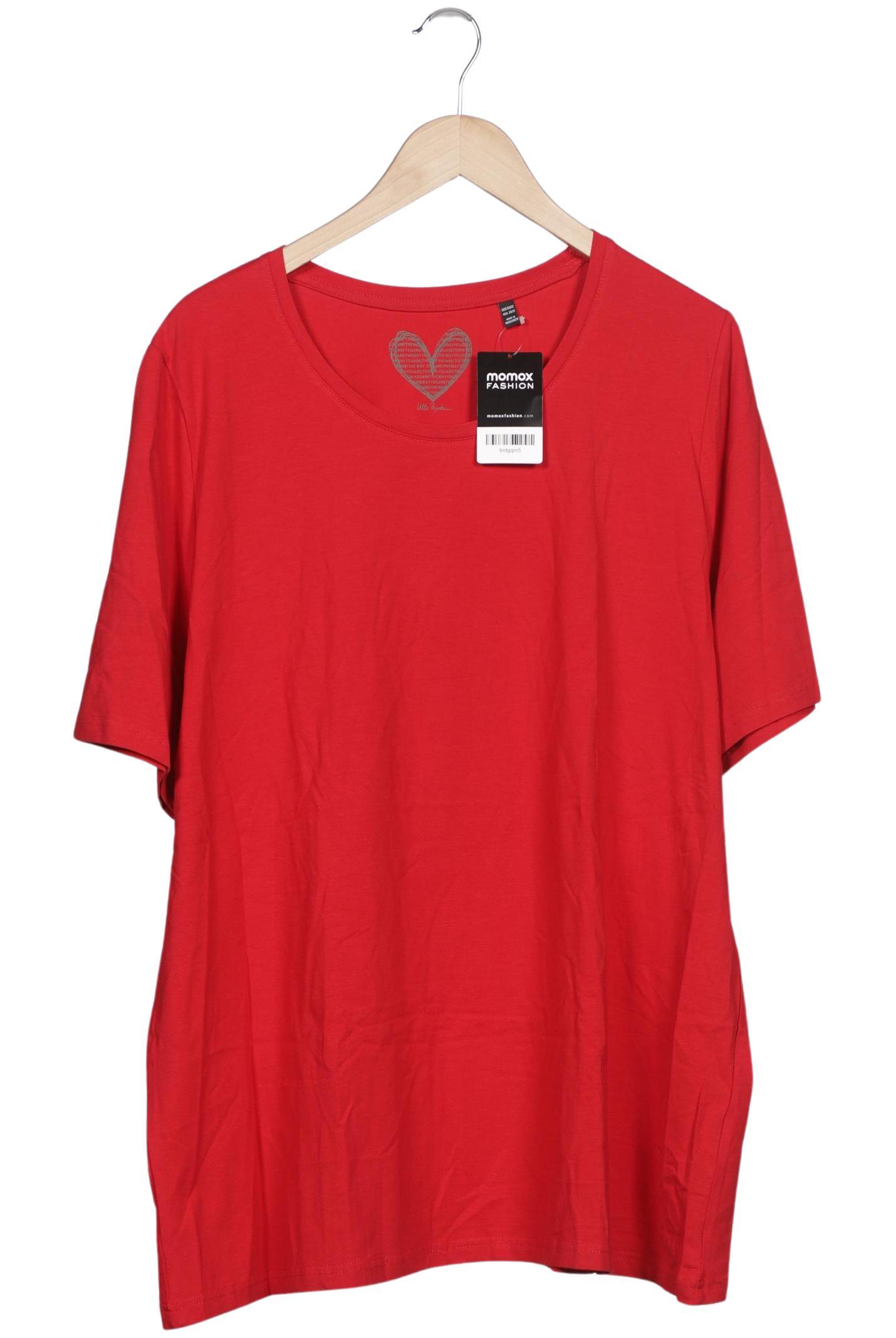 

Ulla Popken Damen T-Shirt, rot, Gr. 50
